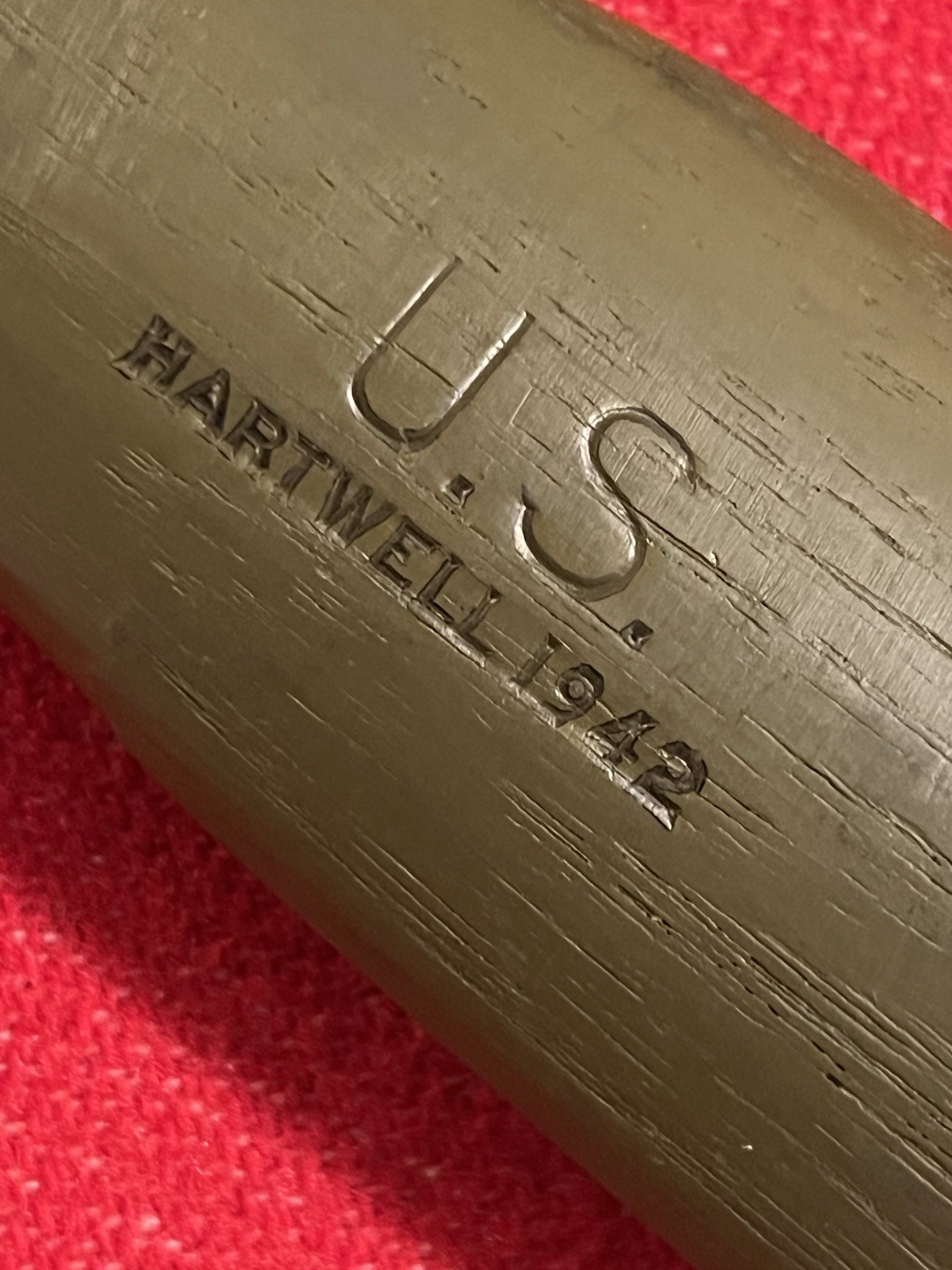 WWII M1910 Pick Mattock & Cover (\