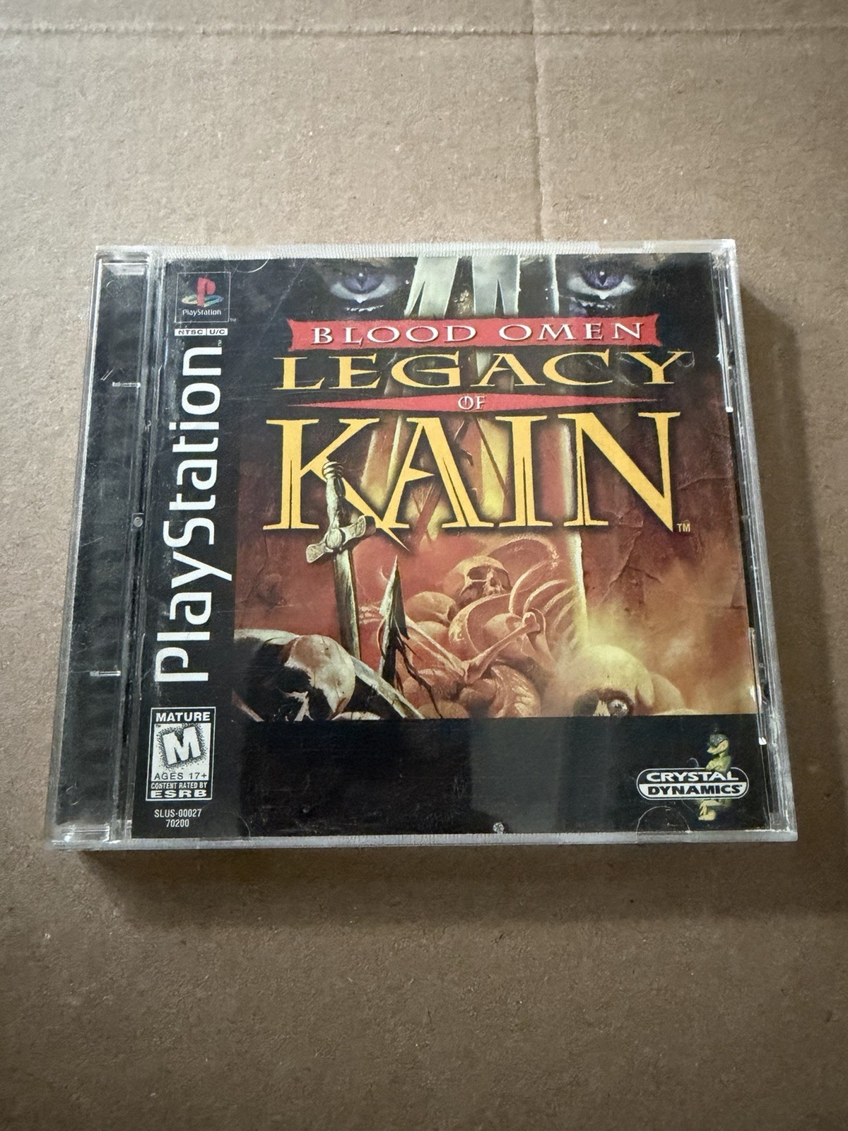 Blood Omen: Legacy of Kain (Sony PlayStation 1, 1997) CIB W/ Reg Card