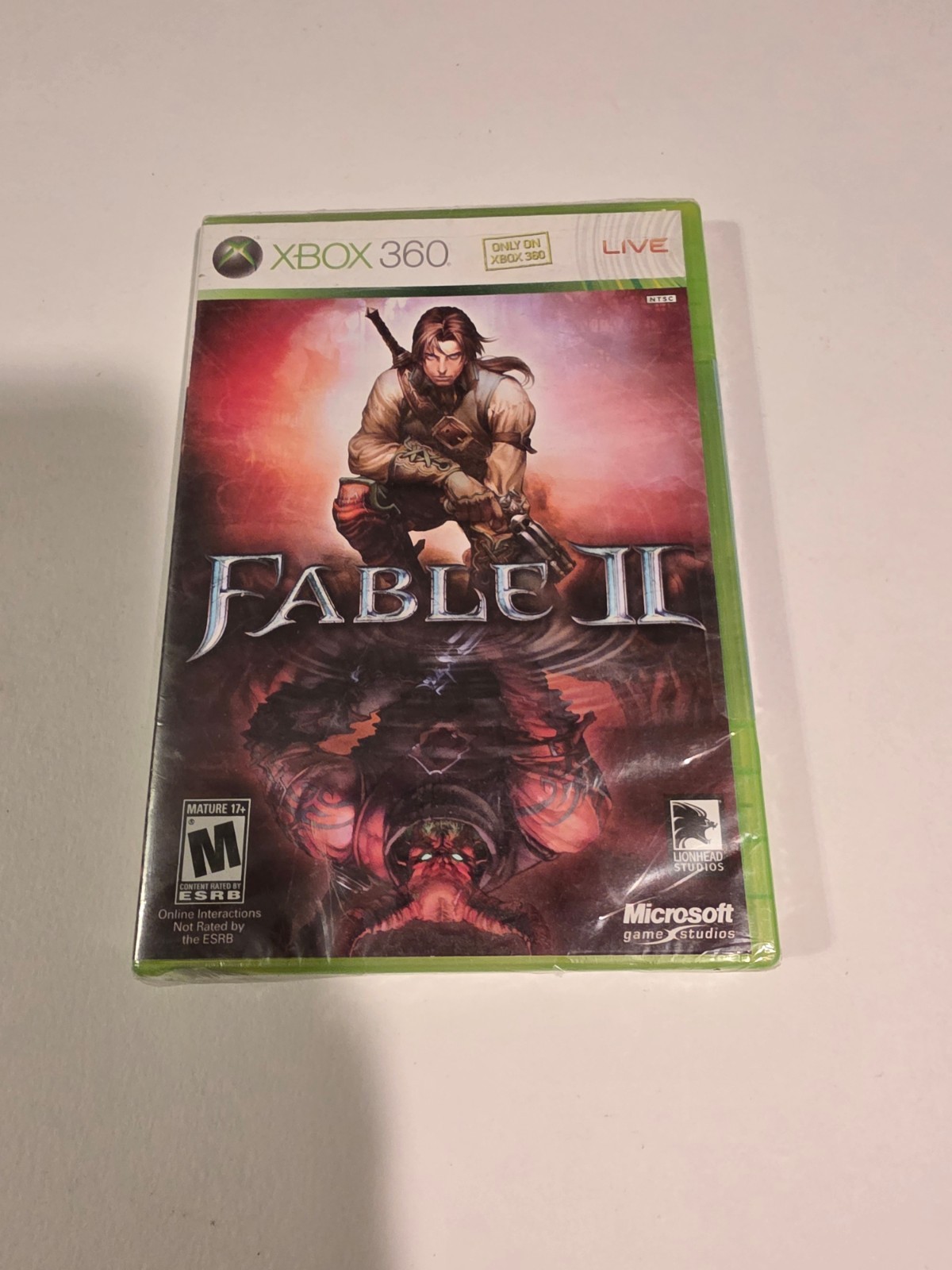 Fable II (Microsoft Xbox 360, 2009) ☆ SEALED ☆ Brand New ☆ DISC LOOSE ☆