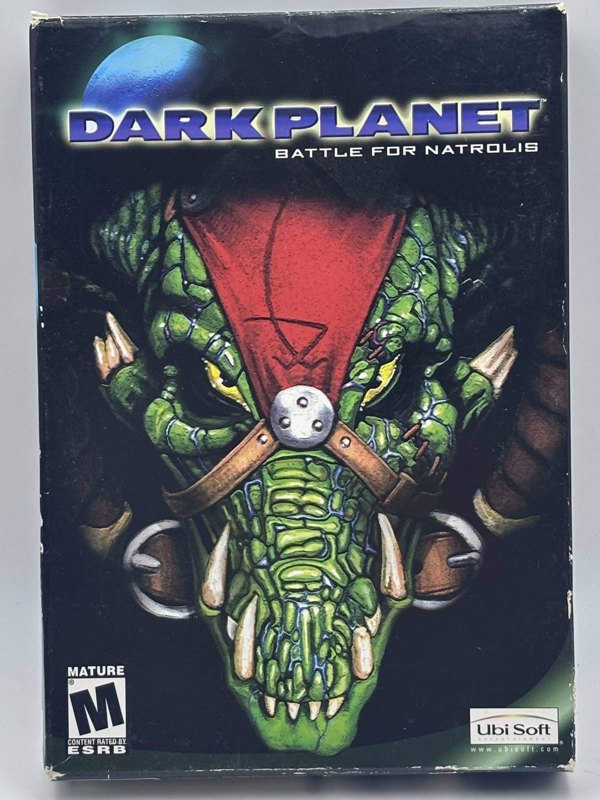 Dark Planet: Battle for Natrolis PC CD-ROM Big Box Strategy Game Ubi Soft ESRB M
