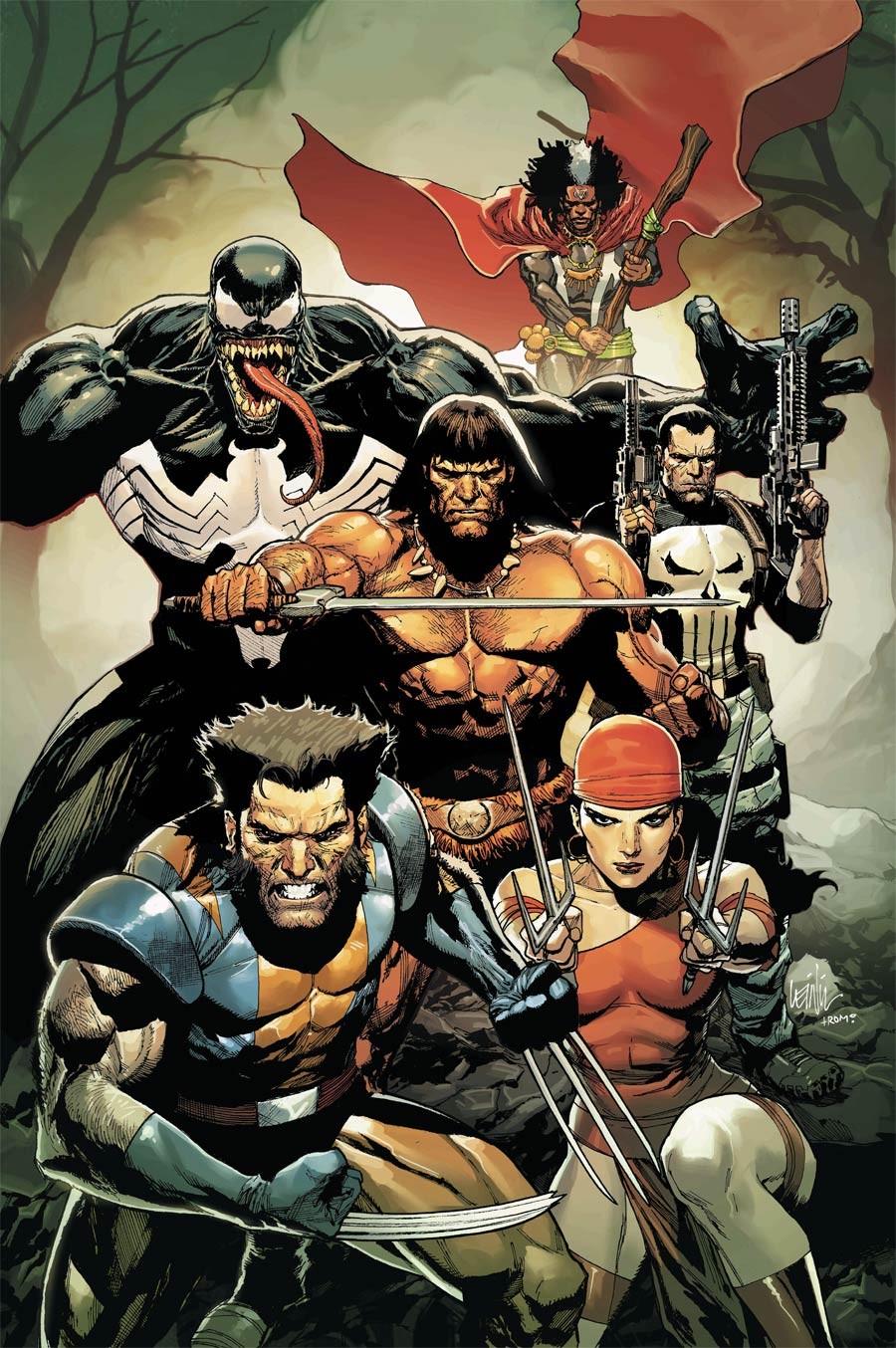 Savage Avengers #1 Cover G Incentive Leinil Francis Yu Variant Cover Near Mint
