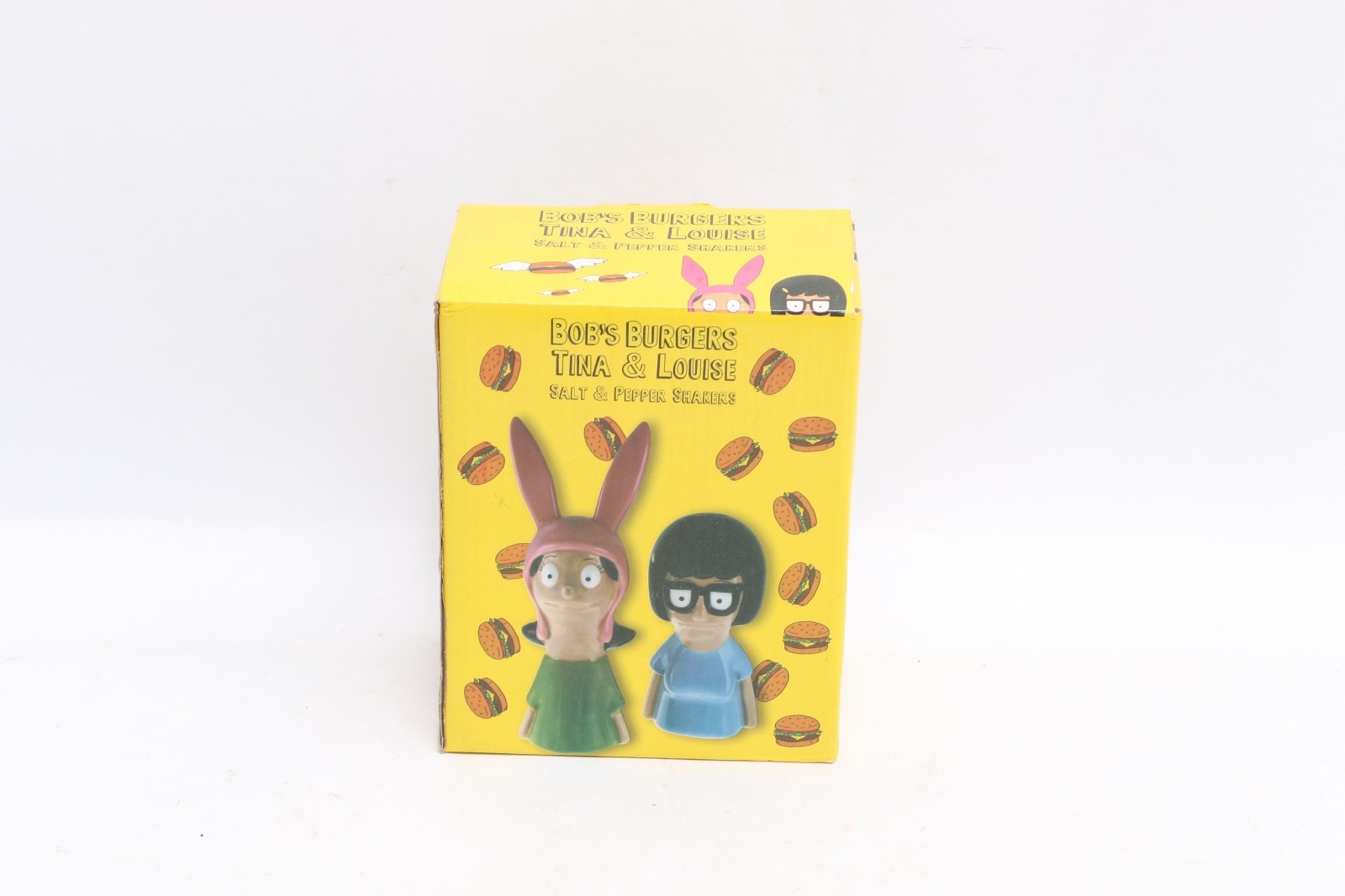 Bob’s Burgers Tina & Louise Salt And Pepper Shakers In Box Rare