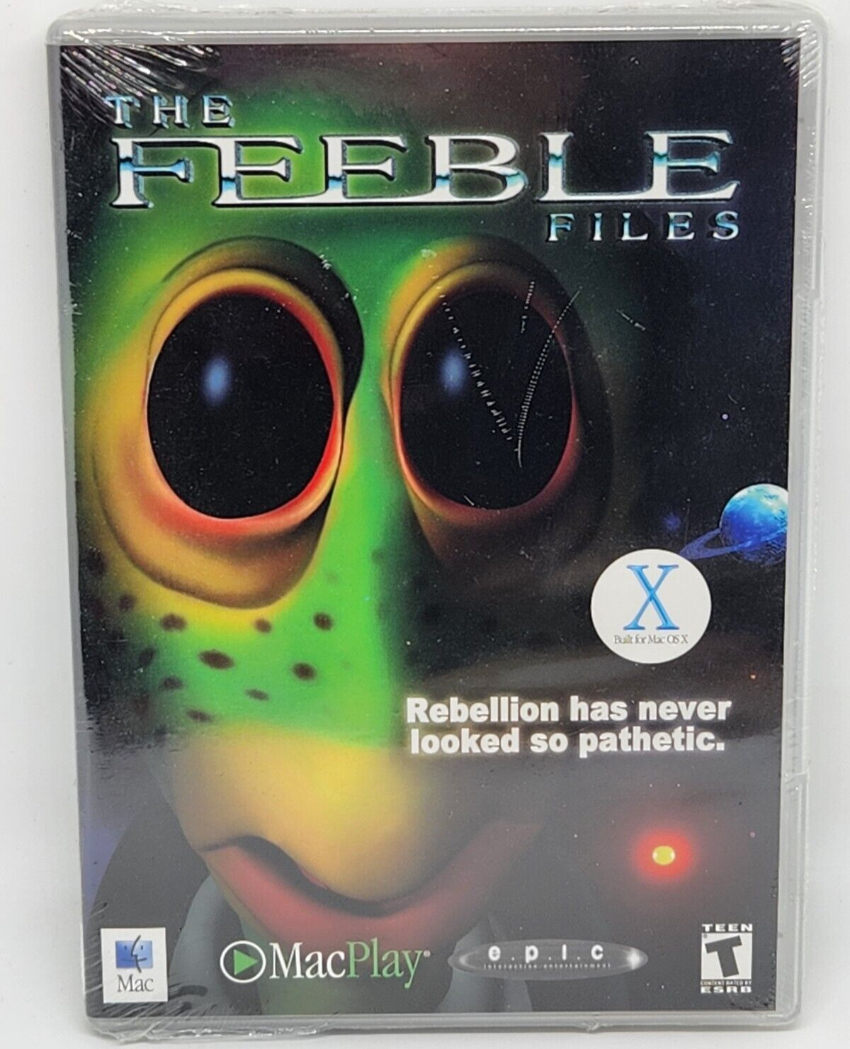 NEW THE FEEBLE FILES SMALL BOX MAC OS SEALED MACPLAY MACINTOSH APPLE 1997