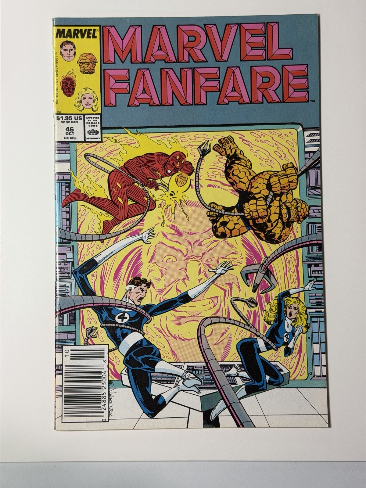 Marvel Fanfare #46 Vol. 1 1989 Marvel Comics High Grade Comic Book G62-164