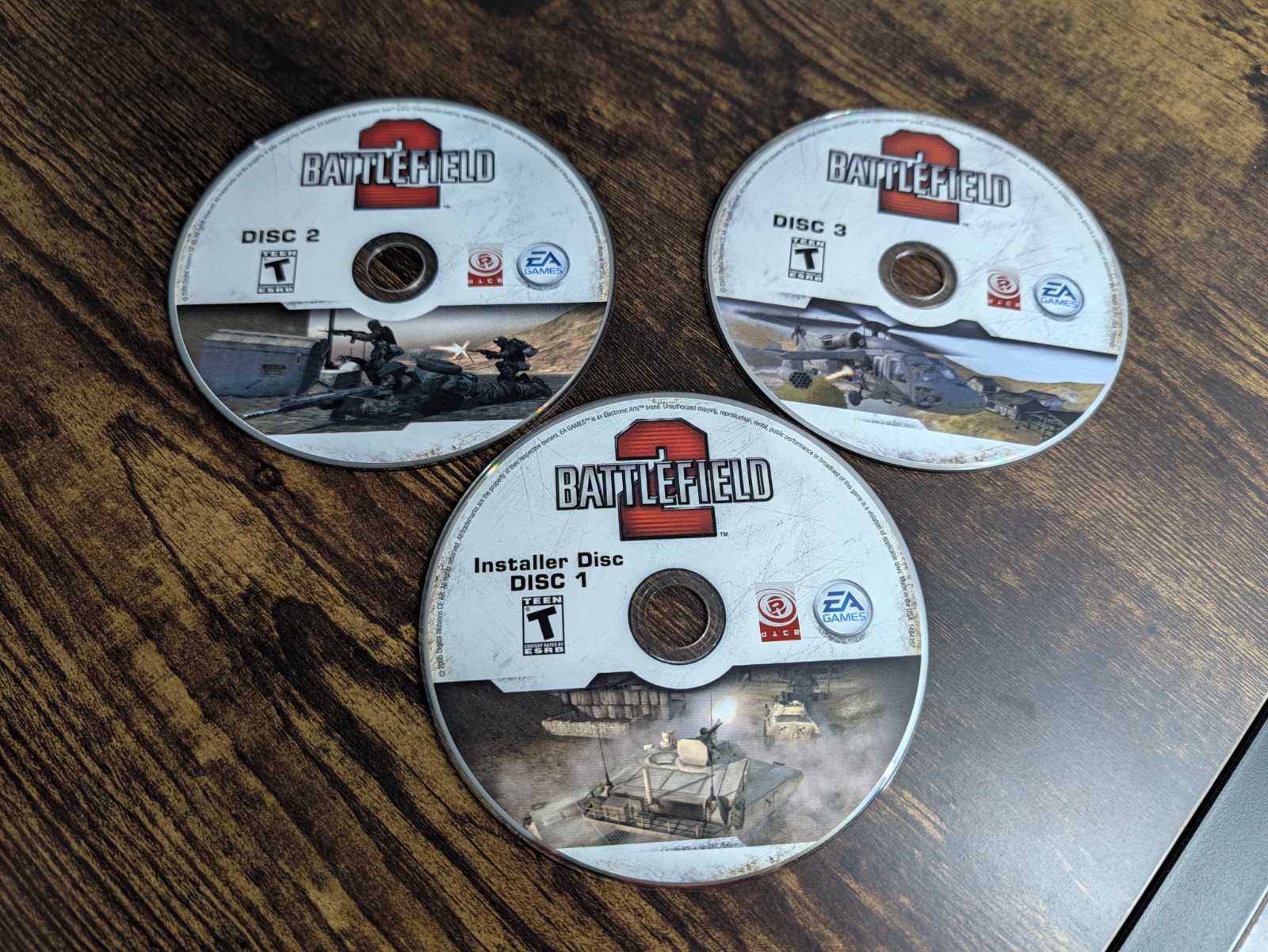 Battlefield 2 (PC, 2005) Disc Only