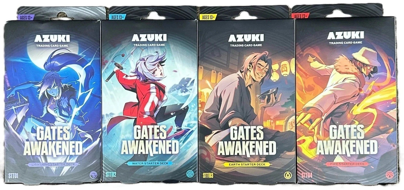 Azuki TCG Starter Decks Set of 4