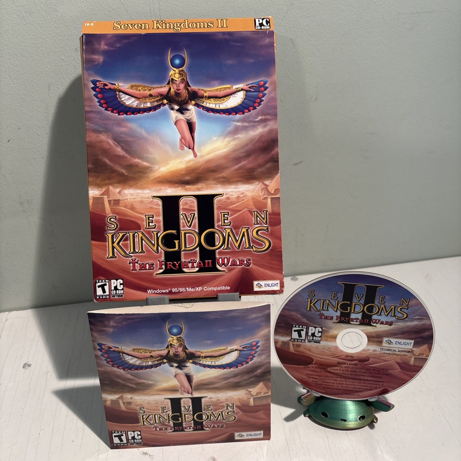 Video Game PC Seven Kingdoms II 2 The Fryhtan Wars Sealed CD-ROM