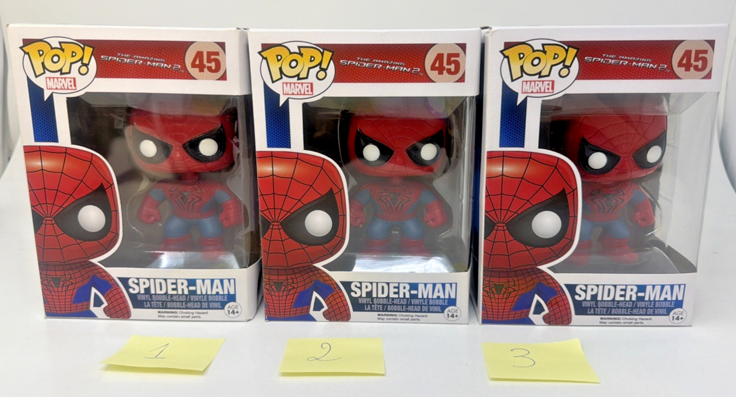 Funko Pop Marvel Spider-Man #45 The Amazing Spider-Man 2 Vinyl Bobblehead