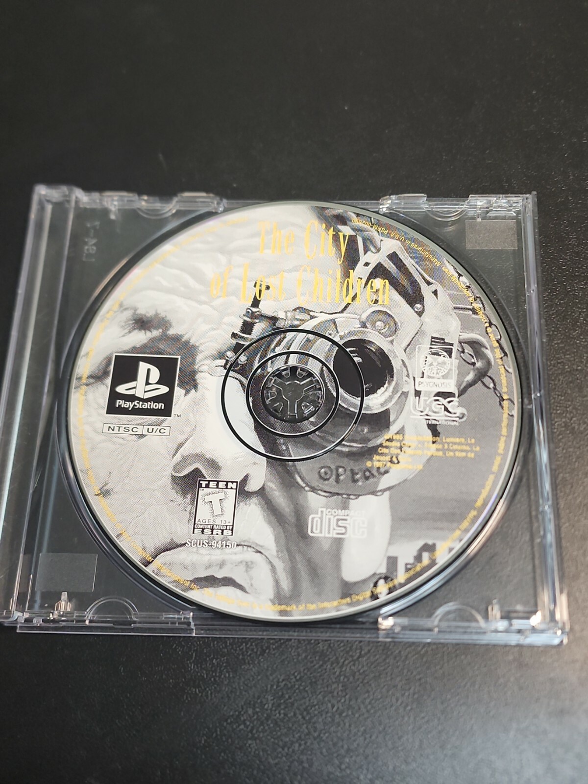 The City of Lost Children 100% AUTHENTIC GAME DISC ONLY PlayStation PS1 Tested