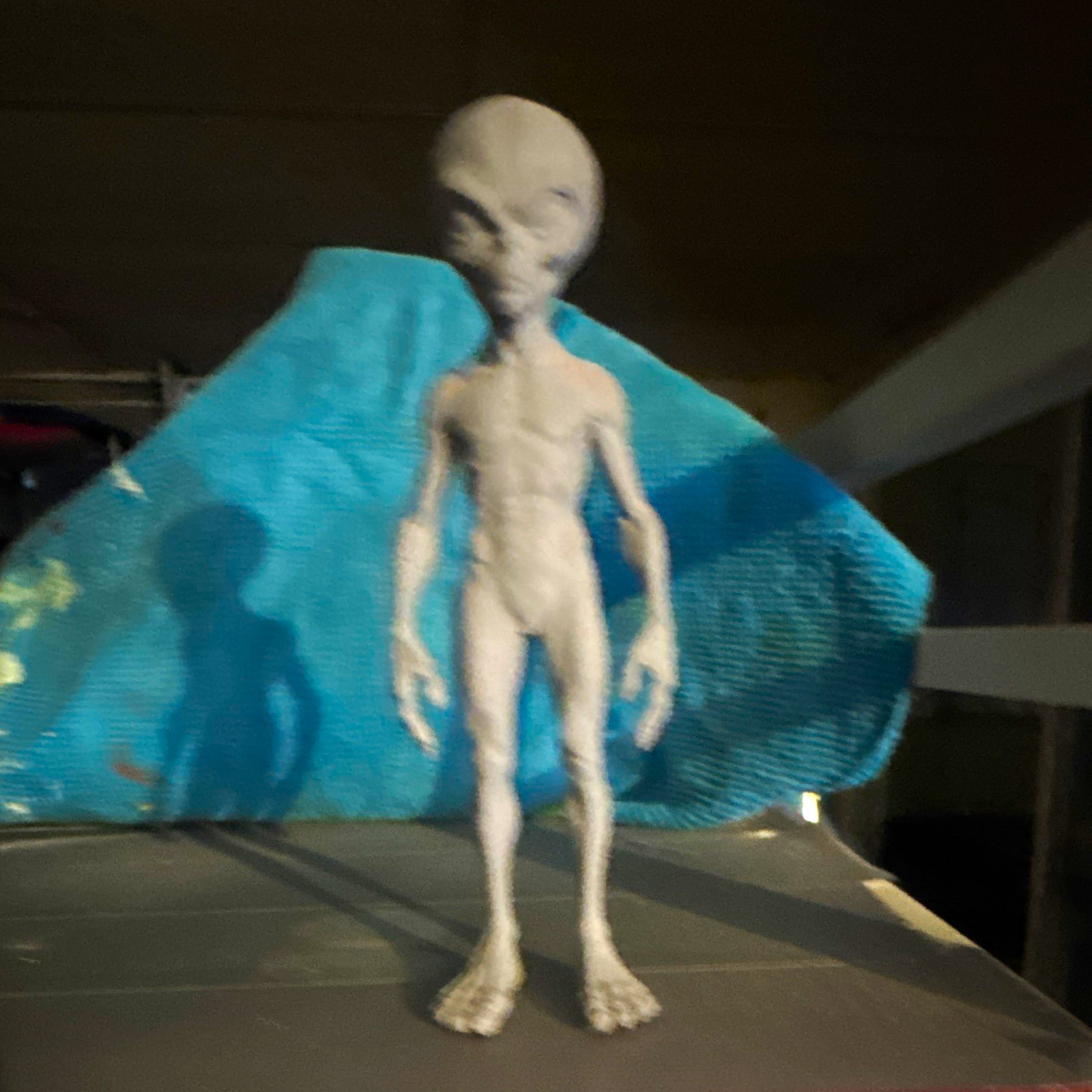 5” Gray Alien UFO Figurine Model Figure Science Fiction & Horror 3D printed