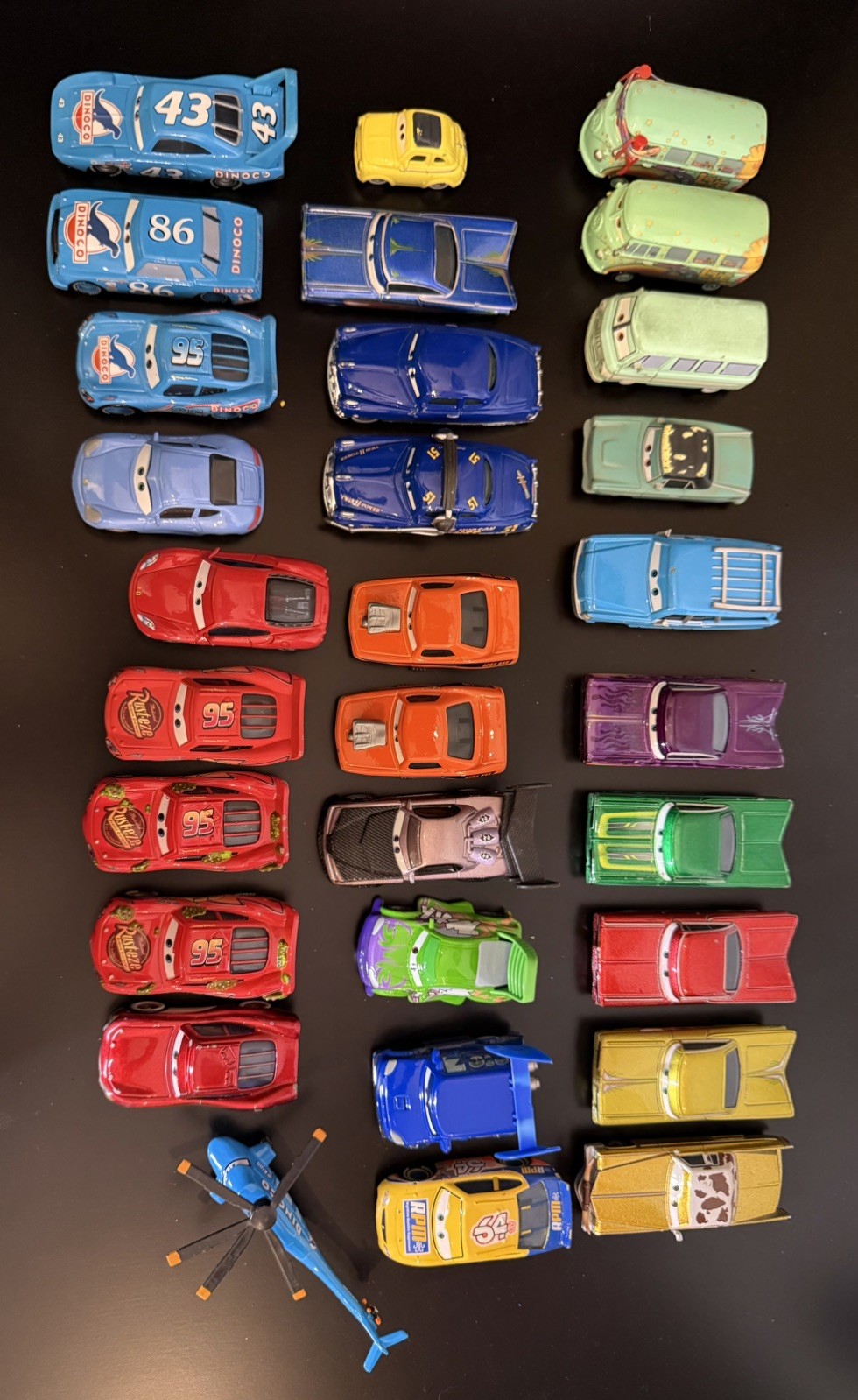 Disney Pixar 2006 Cars Collection 30 car Lot