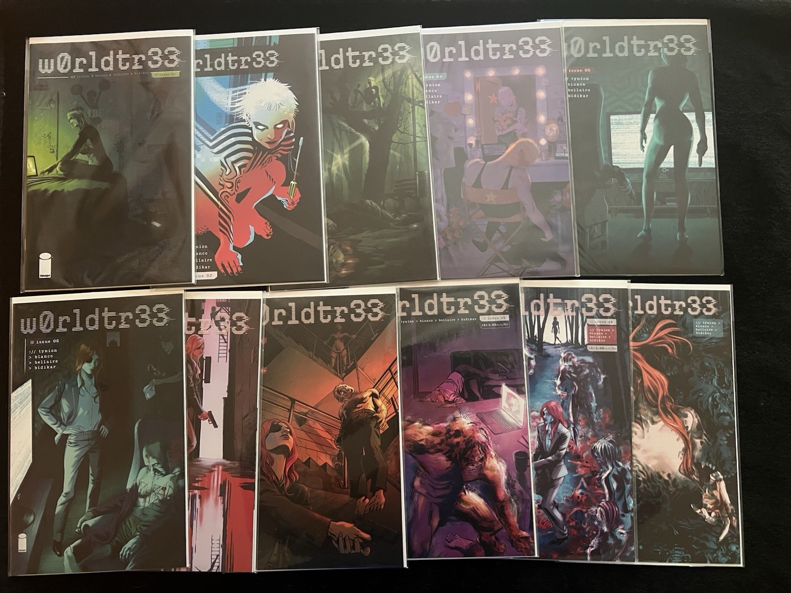 Worldtr33 Comic Lot 1-11 NM + Error Image Comics 2023