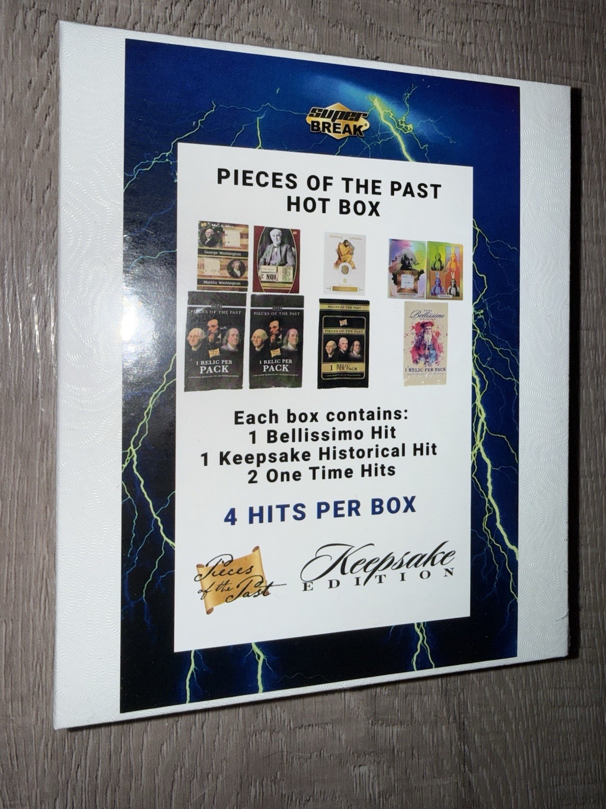 2024 SUPER BREAK PIECES OF THE PAST KEEPSAKE Edition HOT Box Factory Sealed