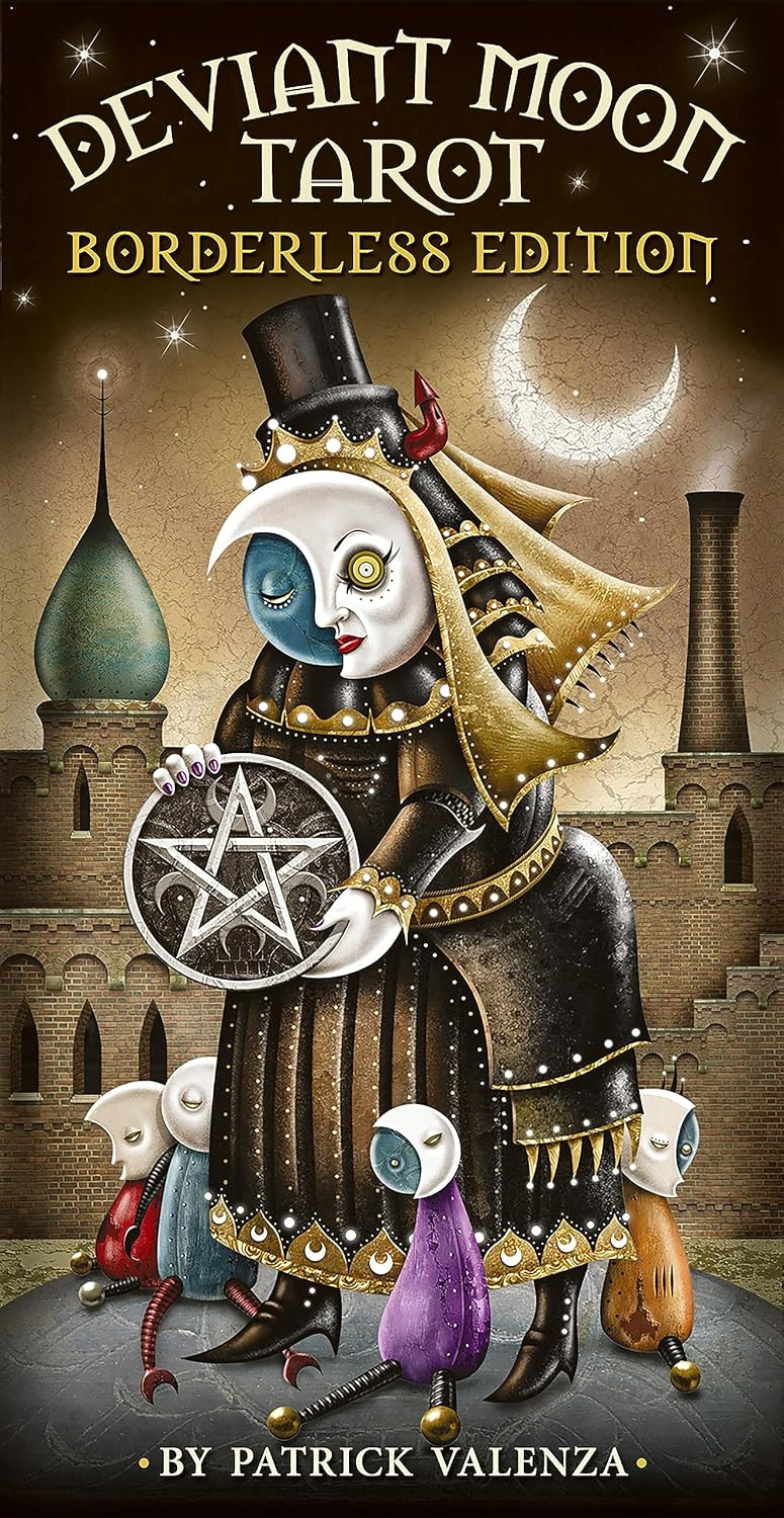 Deviant Moon Tarot: Borderless Edition Deck Brand New Factory Sealed