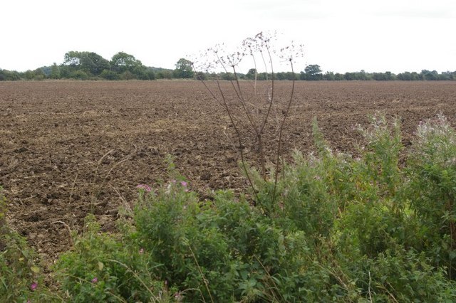 Photo 6x4 Ploughed field Redisham The reaping and collating season having c2007