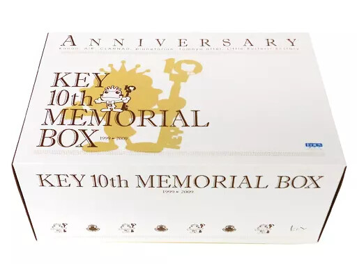 KEY 10th Memorial Box Kanon AIR Clannad Little Busters Tomoyo After PC