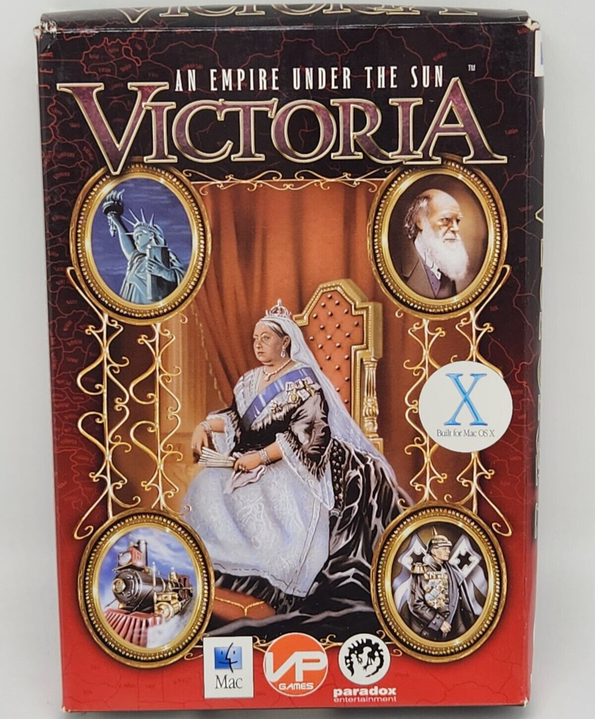 NEW VICTORIA AN EMPIRE UNDER THE SUN SEALED SMALL BOX MAC OS X MACINTOSH 2003