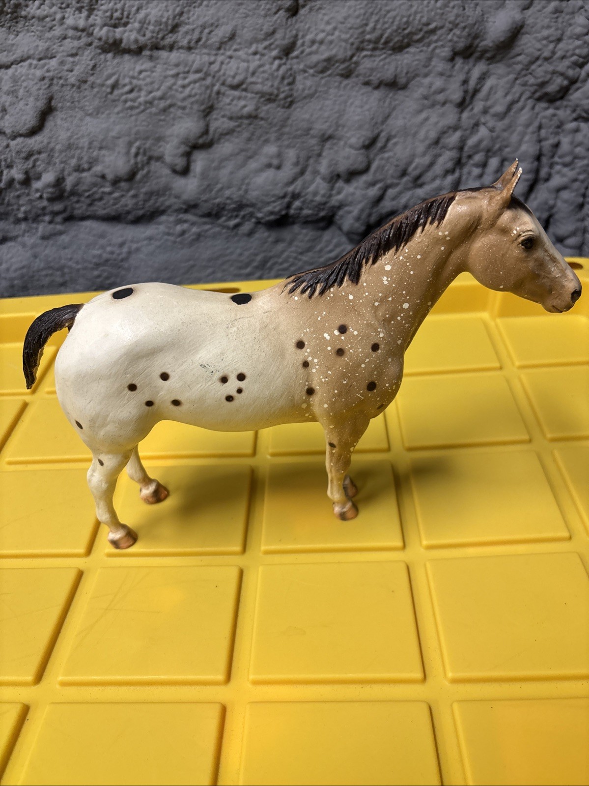 1970 Vintage Breyer Horse Appaloosa Performance Horse Roan Semi-Leopard