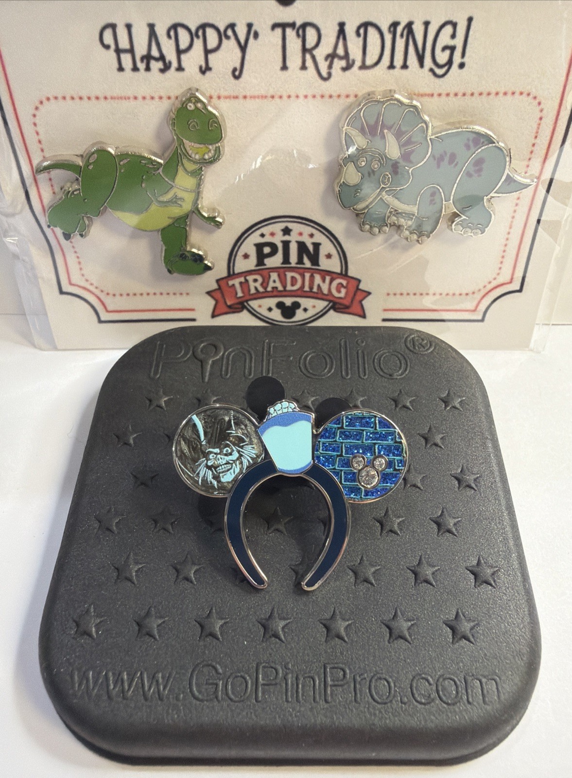Disney Hidden Mickey Ears Hatbox Ghost Haunted Mansion Super Chaser 4 Pc Lot Pin