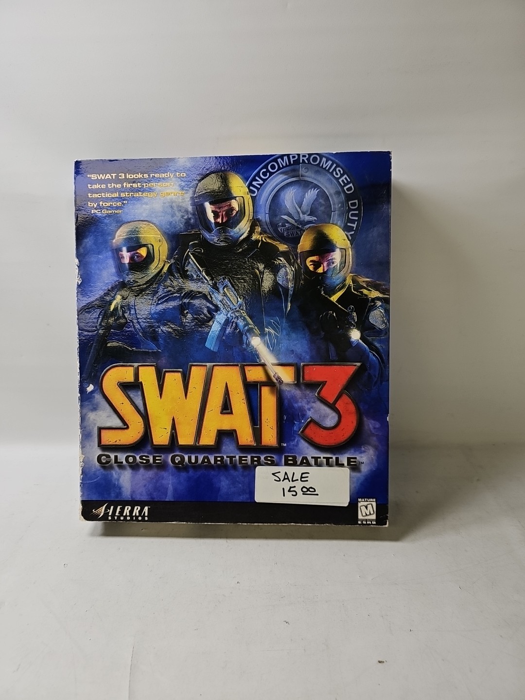 SWAT 3 Tactical Game of the Year Edition (PC, 2001) Action Video Game - 2 CD Set