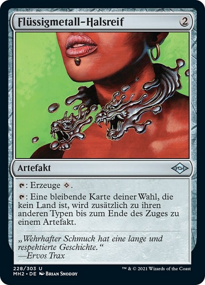 Liquid Metal Choker / Liquimetal Torque - MODERN HORIZONS 2 - German (NM+)