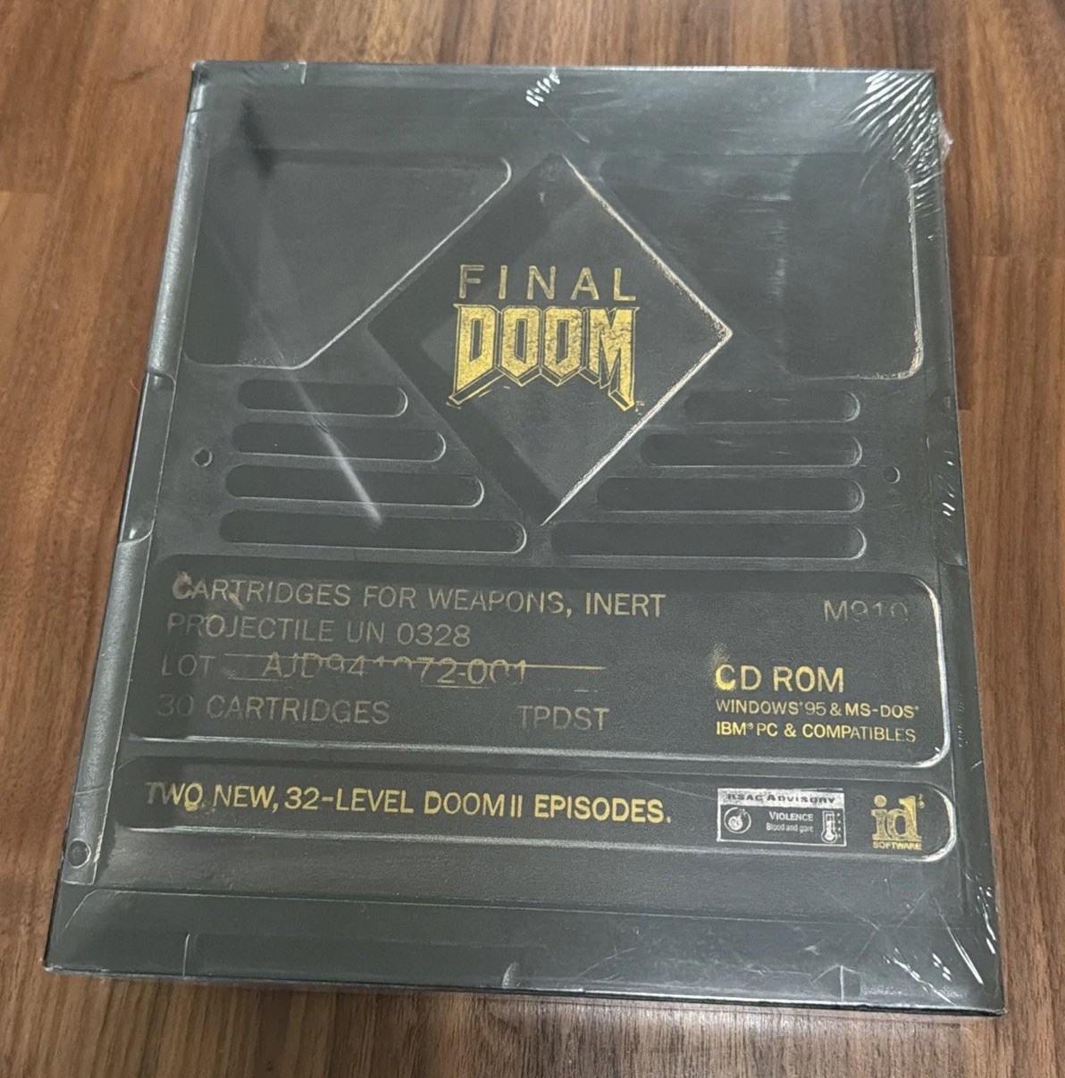 Final Doom – Sealed Big Box PC Game (1996) – id Software / GT Interactive - RARE