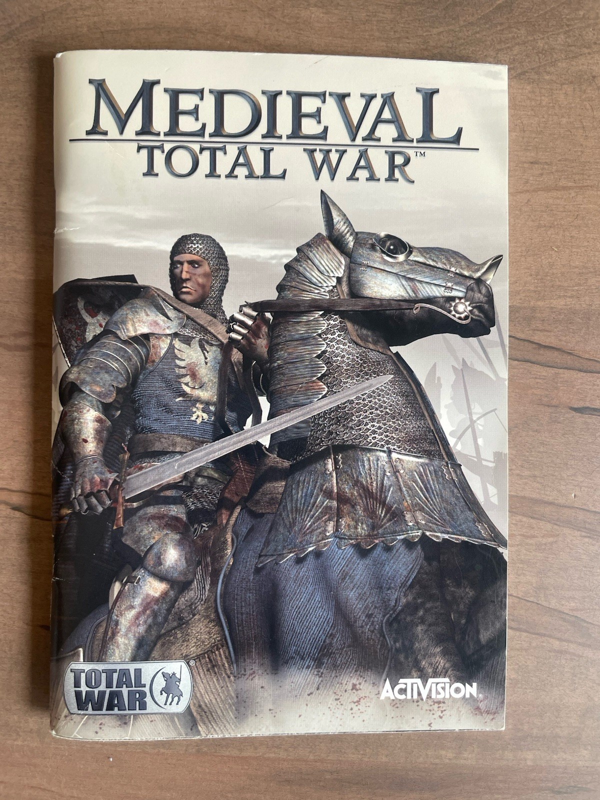 Activision Total War Medieval Owners Booklet guide Manual Vintage 2002