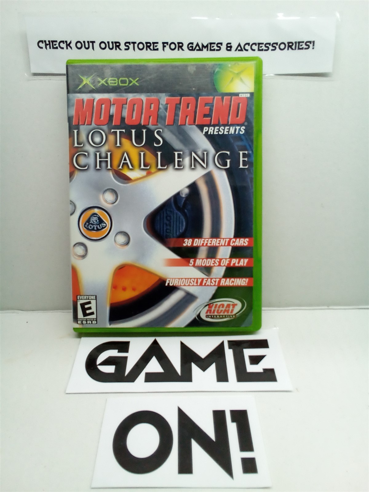 Motor Trend Presents Lotus Challenge (Xbox, 2003) Complete Tested Working 