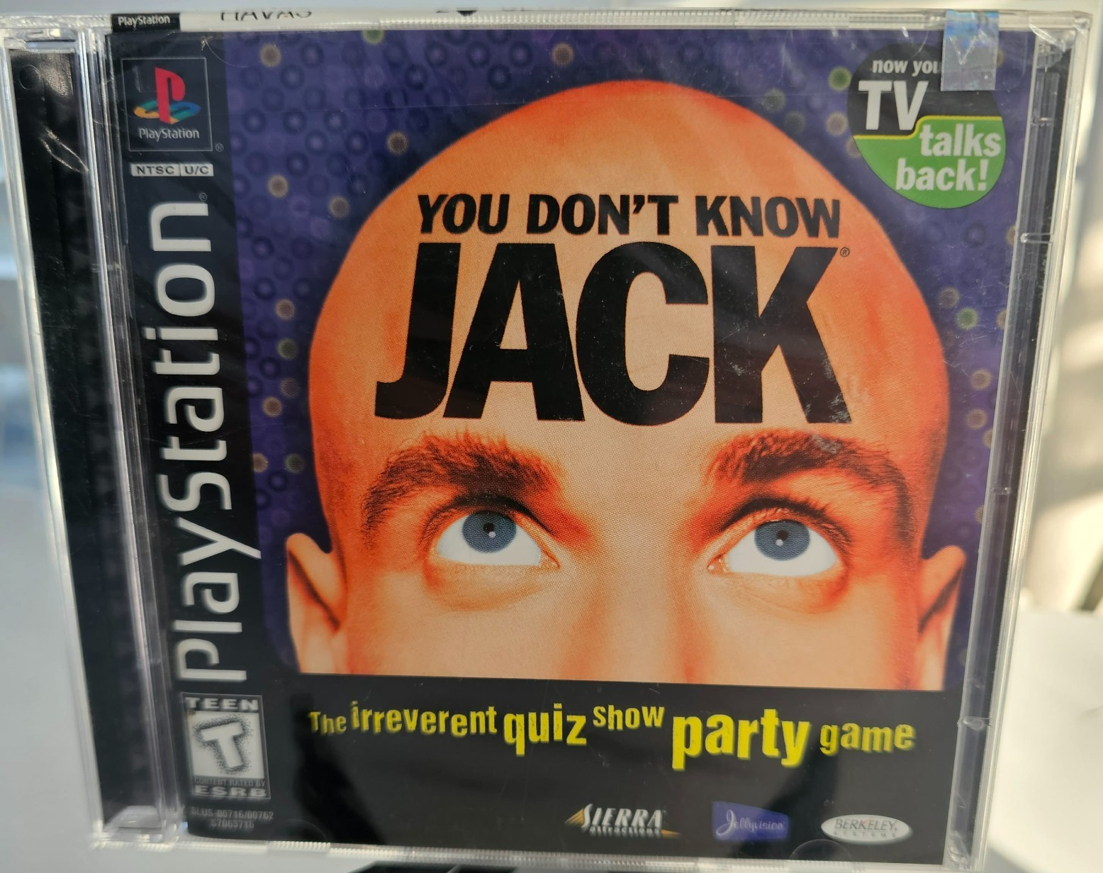 You Don\'t Know Jack PS1 PlayStation 1 Quiz Trivia 1998 Brand New Sealed