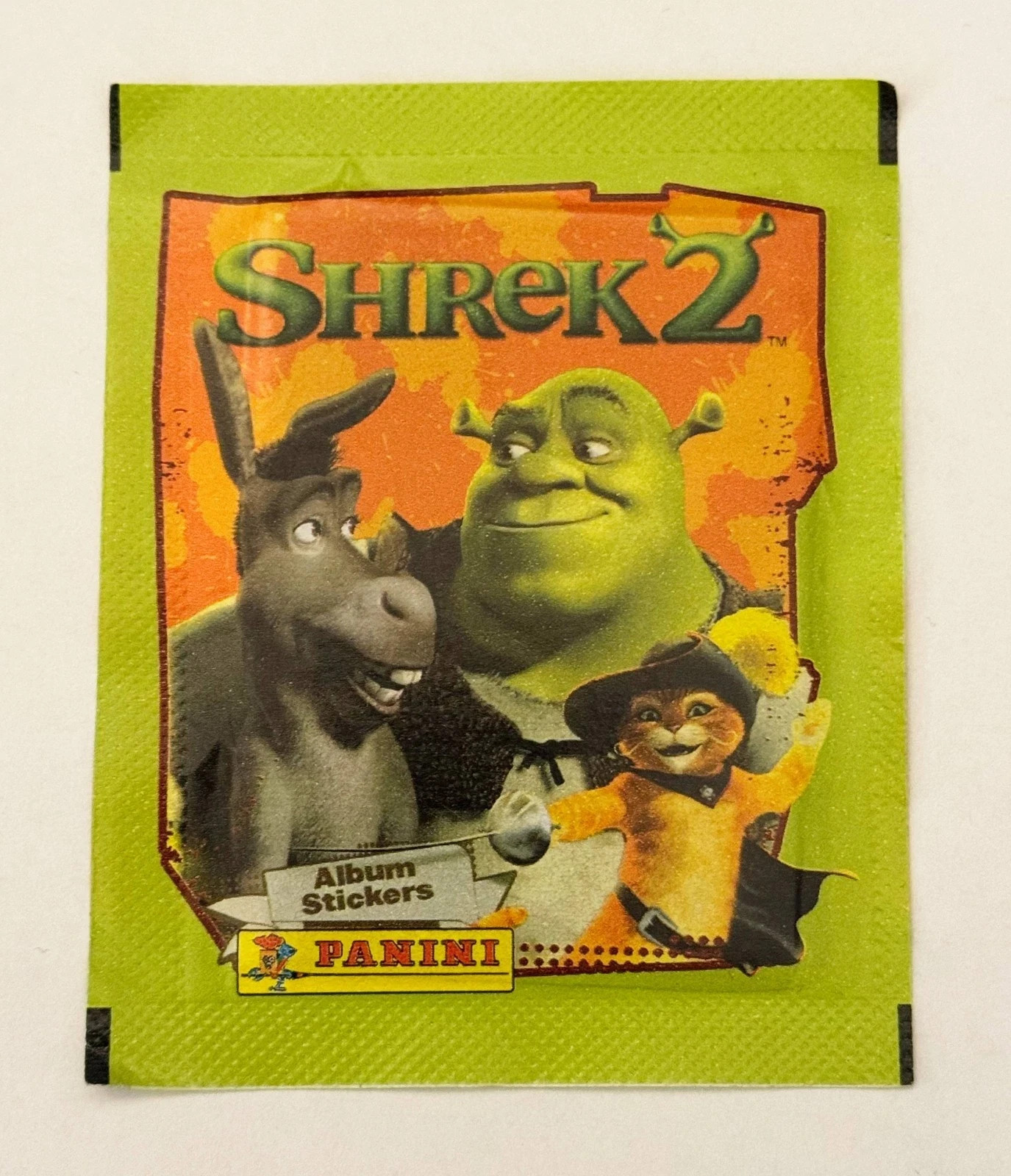 Shrek 2 Album Stickers Pack -1 Sealed pack   DreamWorks