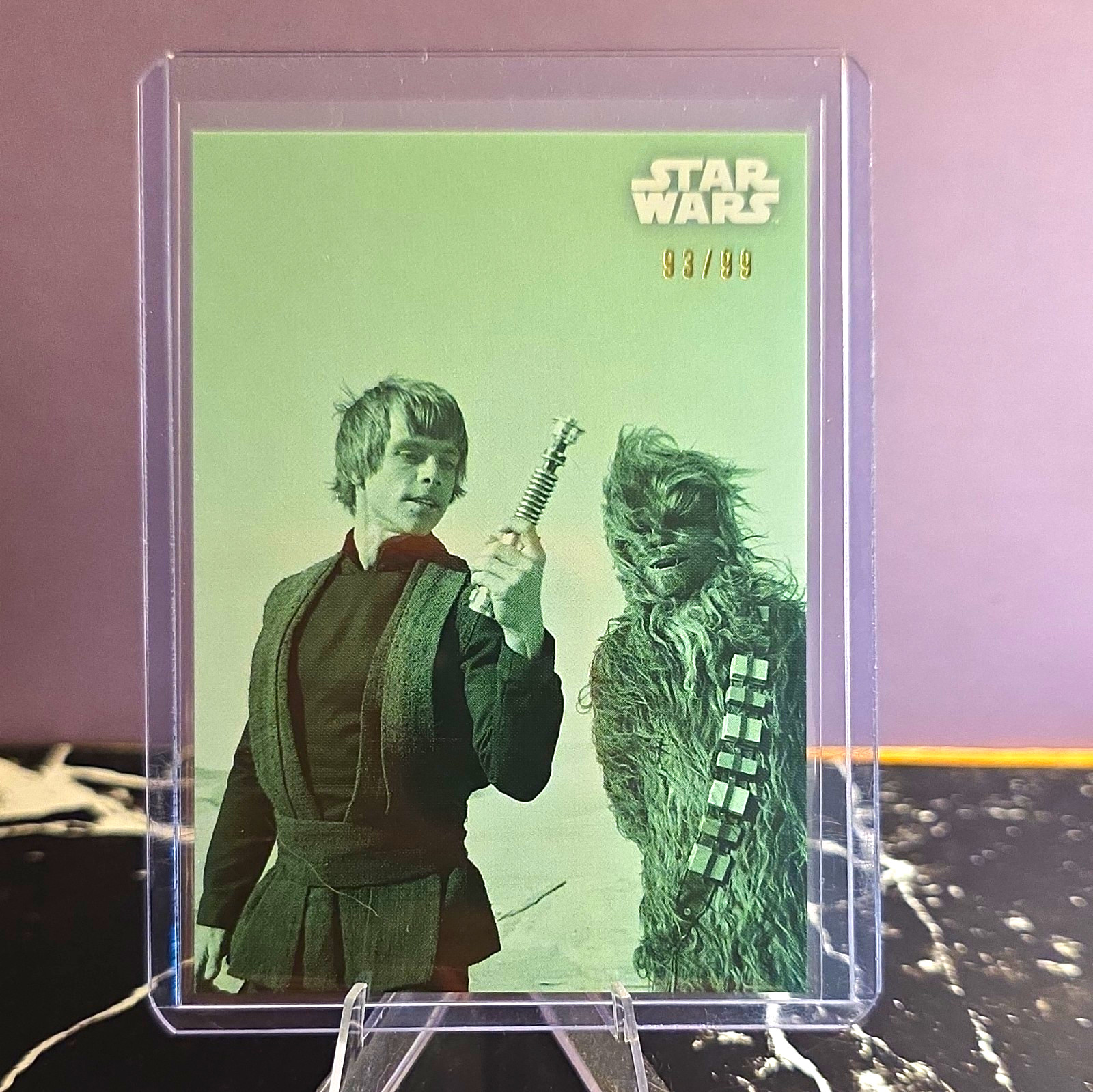 2024 Topps Star Wars Return of the Jedi #40 Battle Over the Sarlacc Begins /99