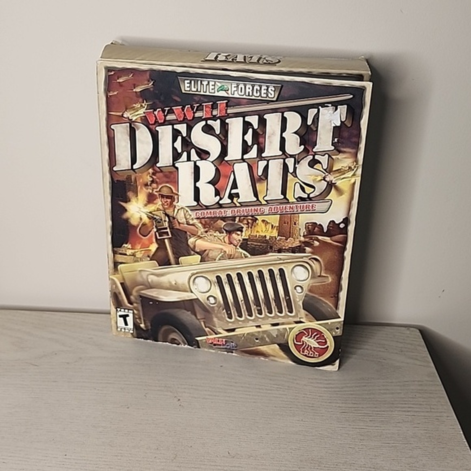Elite Forces WW2 Desert Rats PC game Combat Driving Adventure