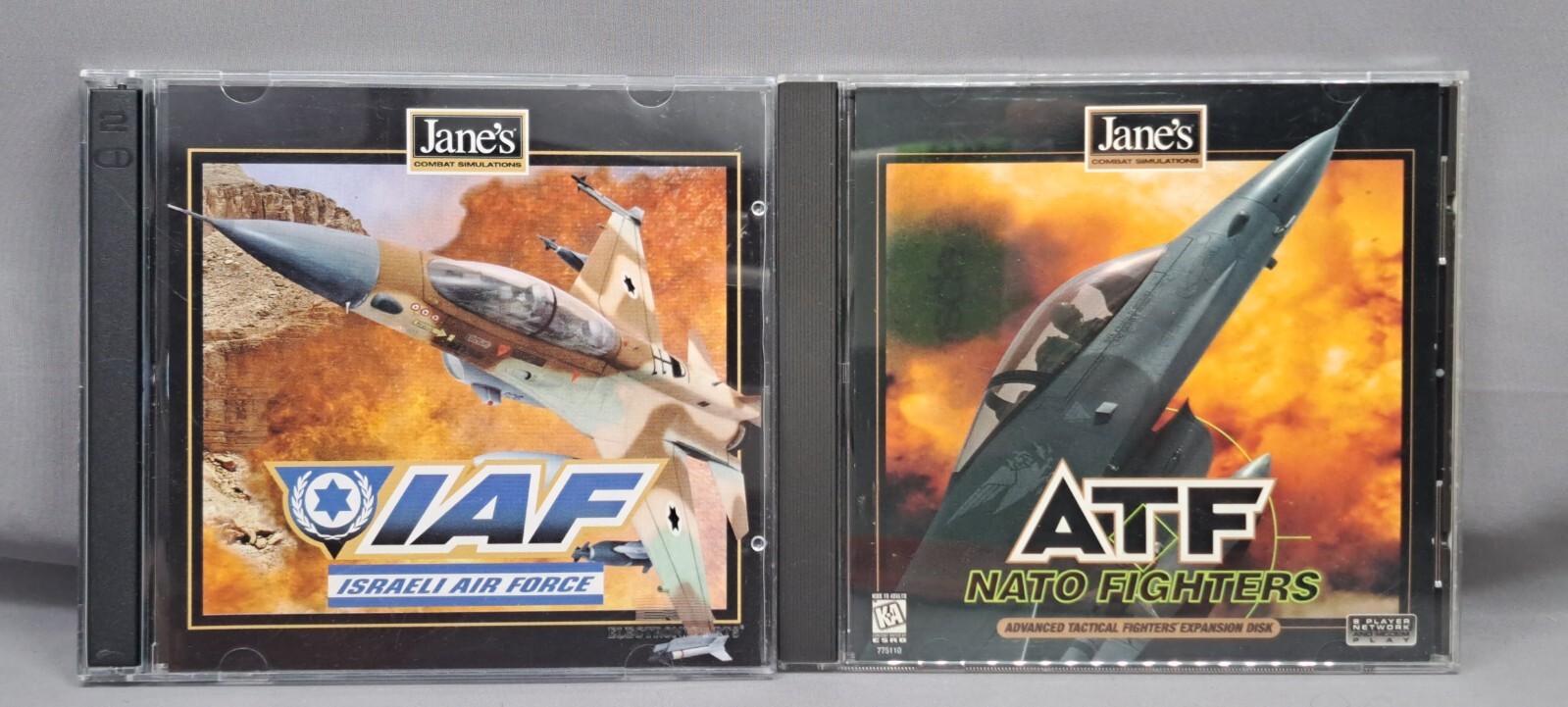 ATF NATO Fighters PC 1996+ JANE'S IAF ISRAELI AIR FORCE COMBAT FLIGHT SIMULATION