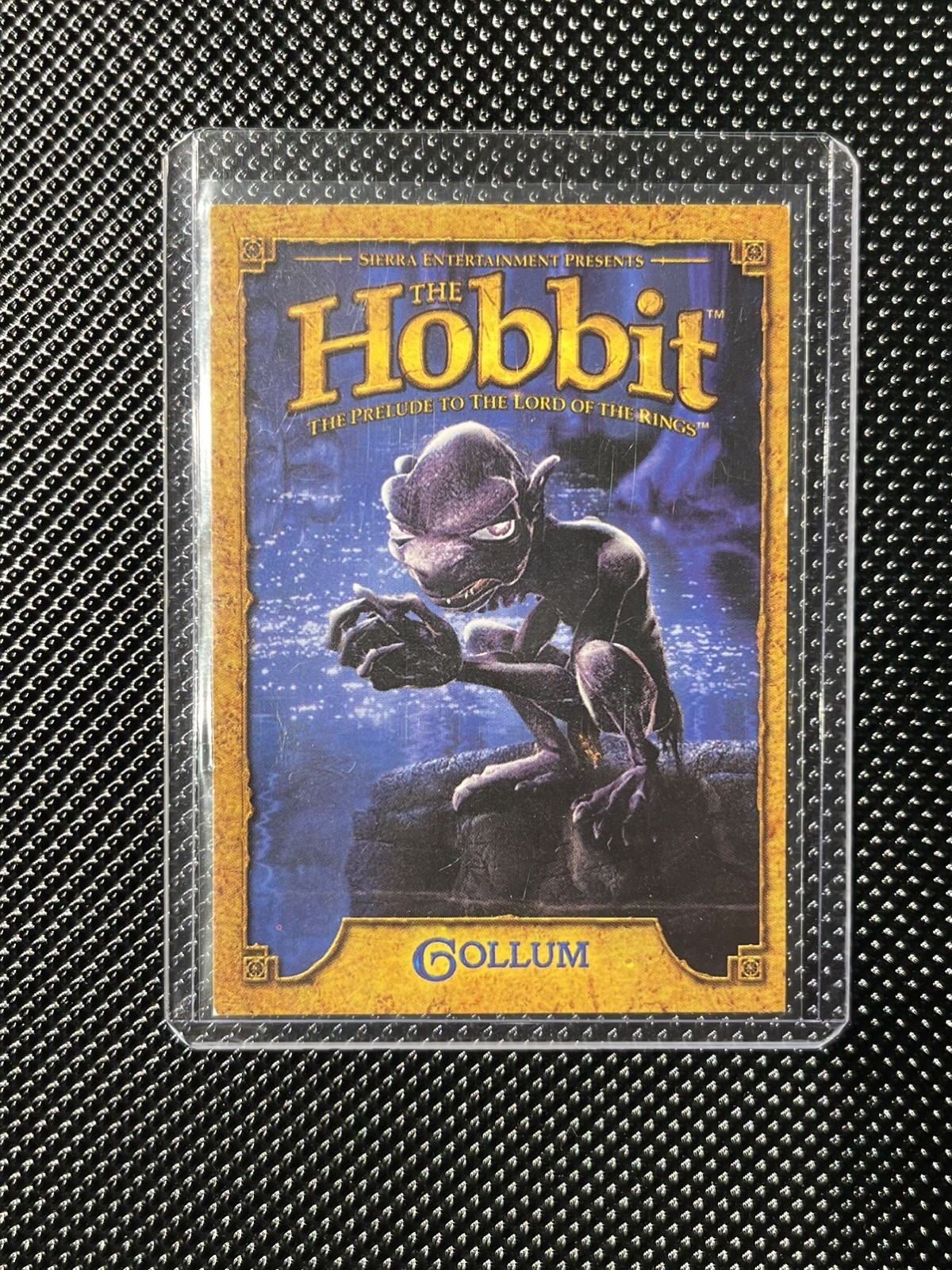 Gollum 2003 Card, Vivendi - RARE Card, The Hobbit (Play Station 2), MUST-BUY