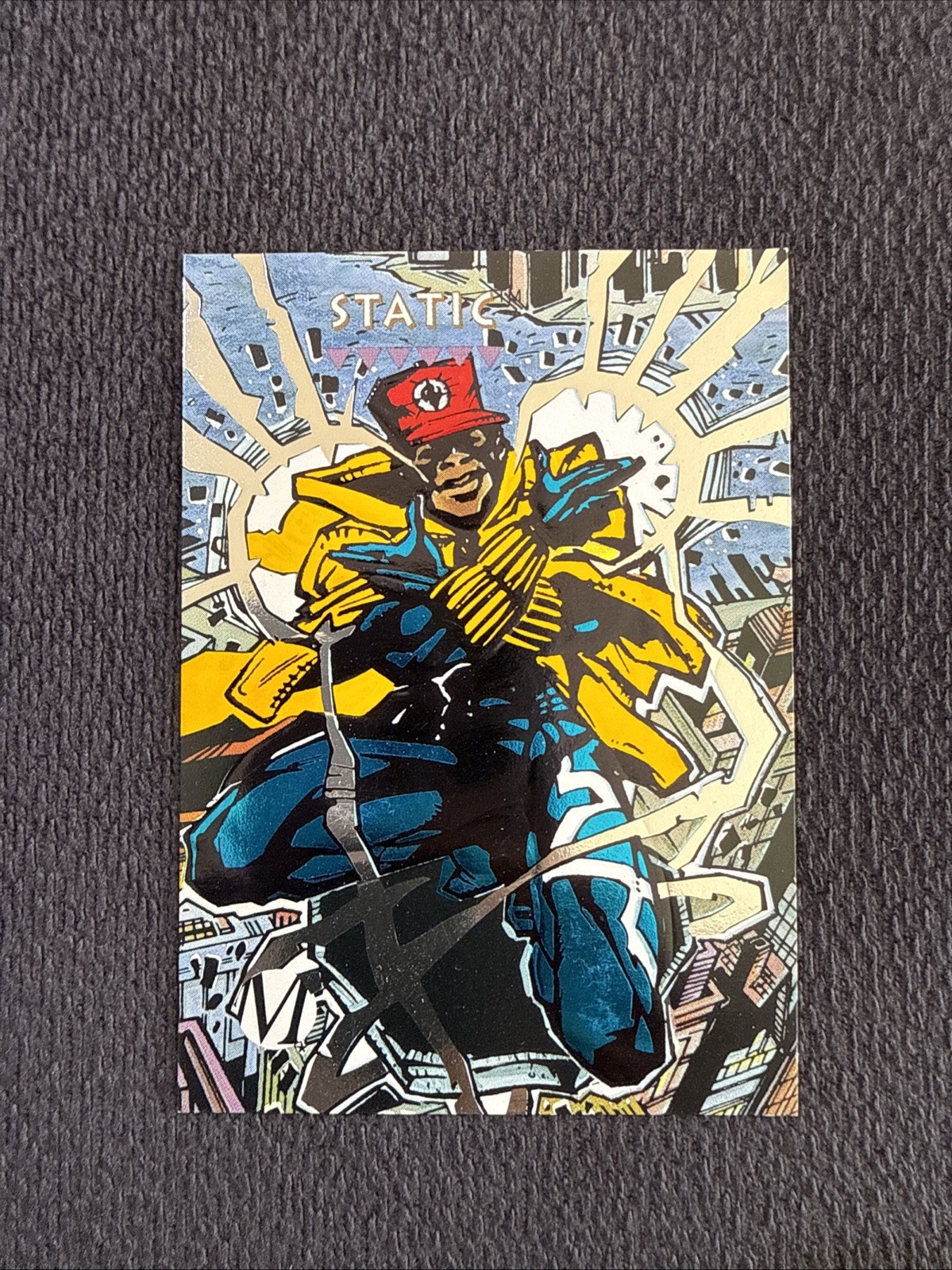 1993 SkyBox Milestone: The Dakota Universe #M2 Static Foil Embossed