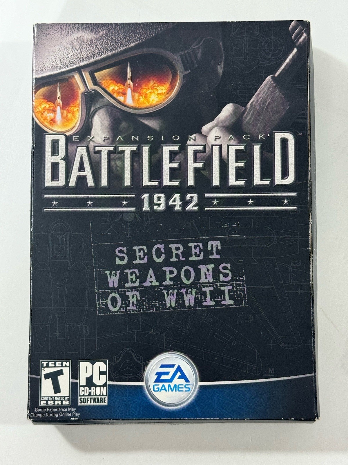 Battlefield 1942: Secret Weapons of WWII (PC, 2003) Expansion Pack NEW SEALED