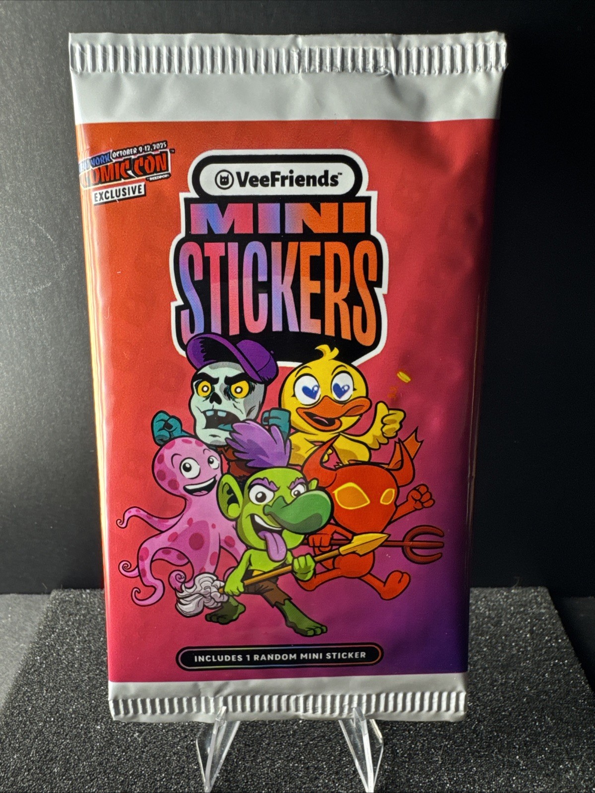 NYCC 2025 Exclusive VeeFriends Sealed Mini Sticker Pack