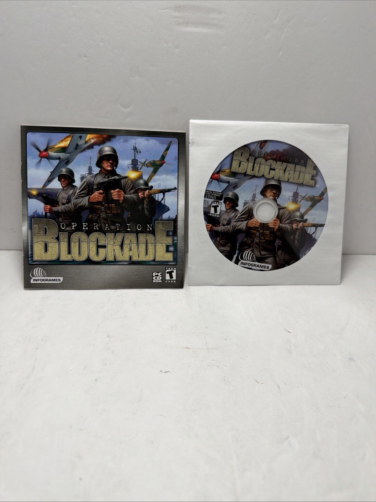 Operation Blockade PC Game, 2002 Infogrames