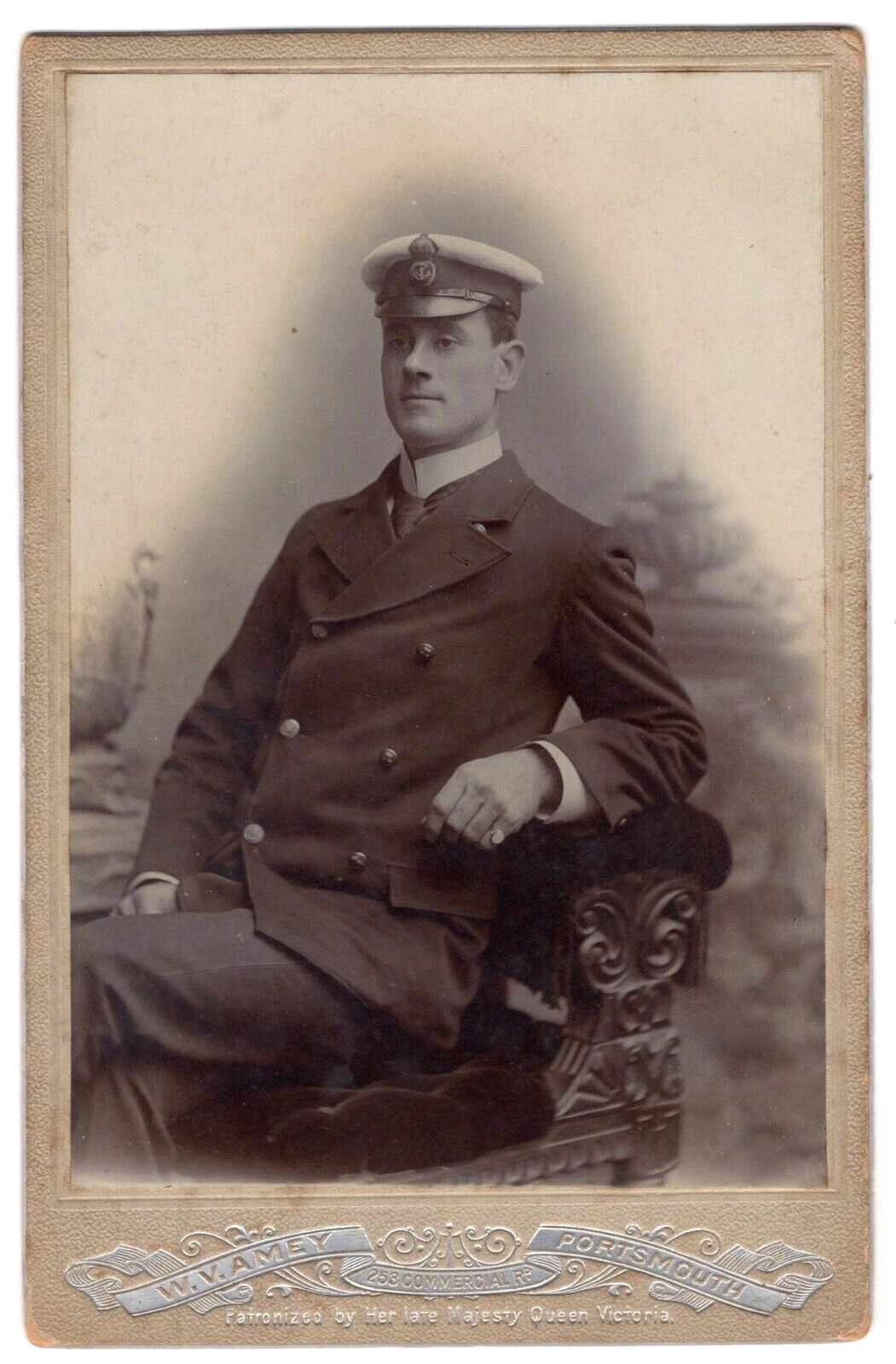 I’M YOUR CAPTAIN, I’M YOUR CAPTAIN, NAVAL OFFICER IN PORTSMOUTH, GREAT BRITAIN