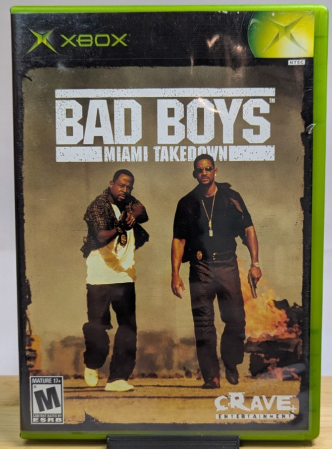 Bad Boys: Miami Takedown (Microsoft Xbox, 2004) w/ Manual CIB Tested
