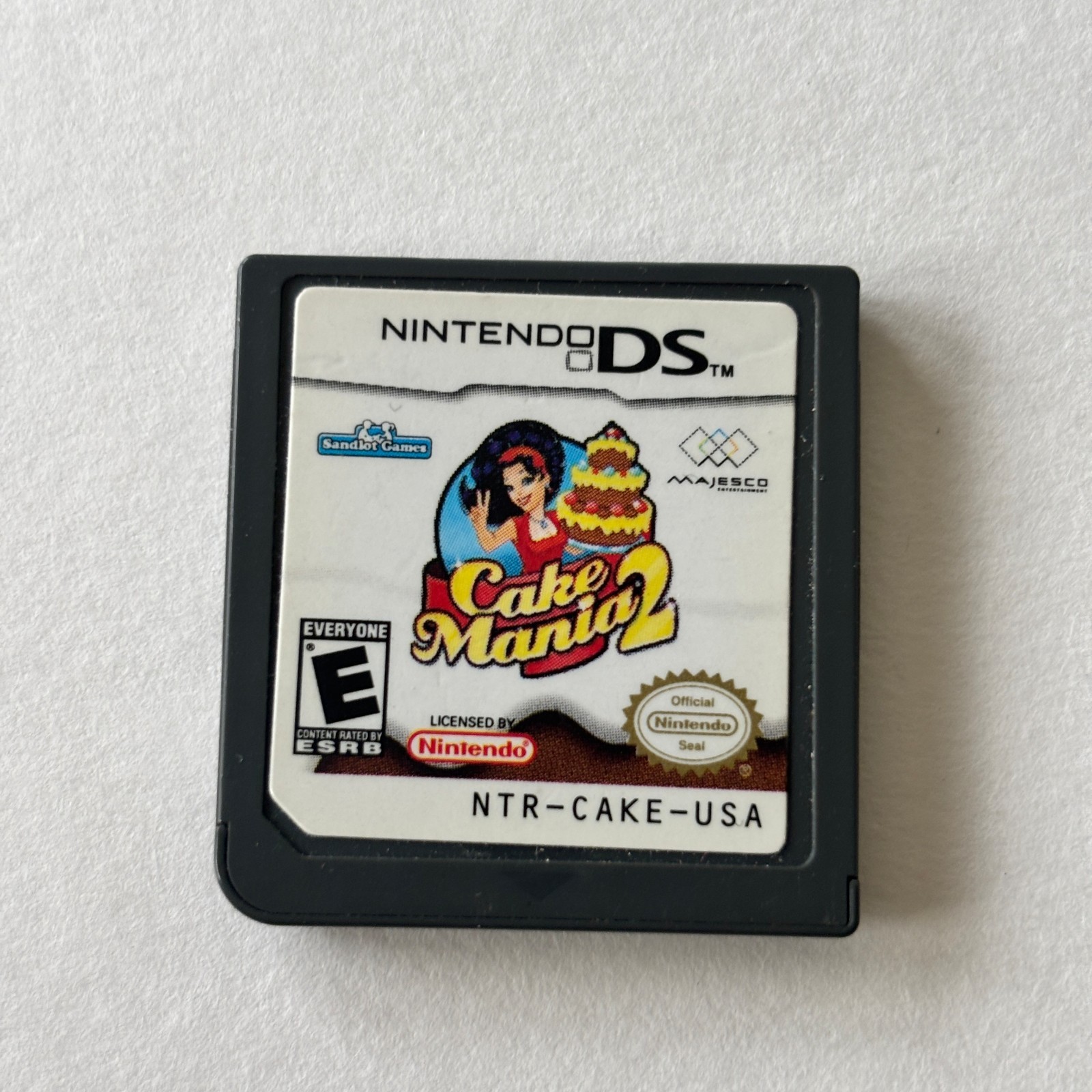 Cake Mania 2 Nintendo DS Cart Only Tested Authentic SHIPS FAST