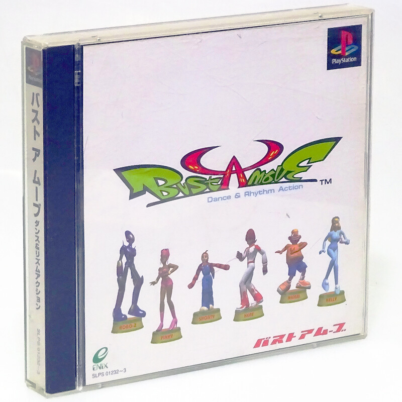 BUST A MOVE Dance & Rhythm Action PS1 Sony Japan Import PlayStation PSX NTSC-J