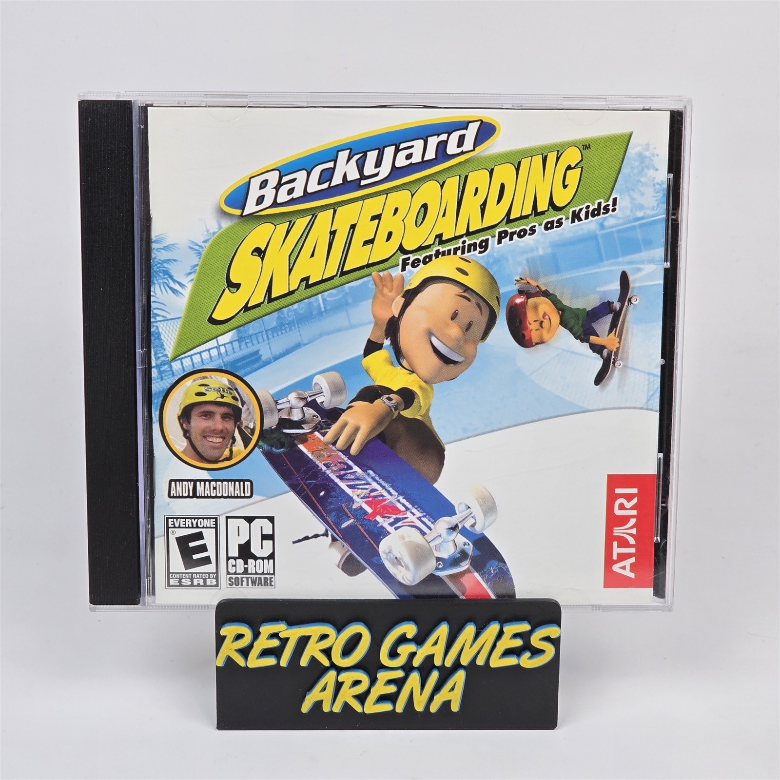 Backyard Skateboarding (PC CD-ROM) Jewel CIB COMPLETE