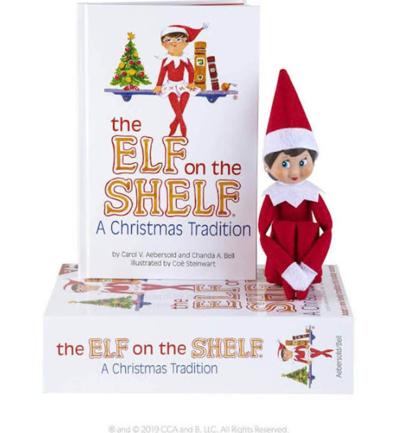 The Elf On The Shelf Girl - Light Tone, Blue Eyes