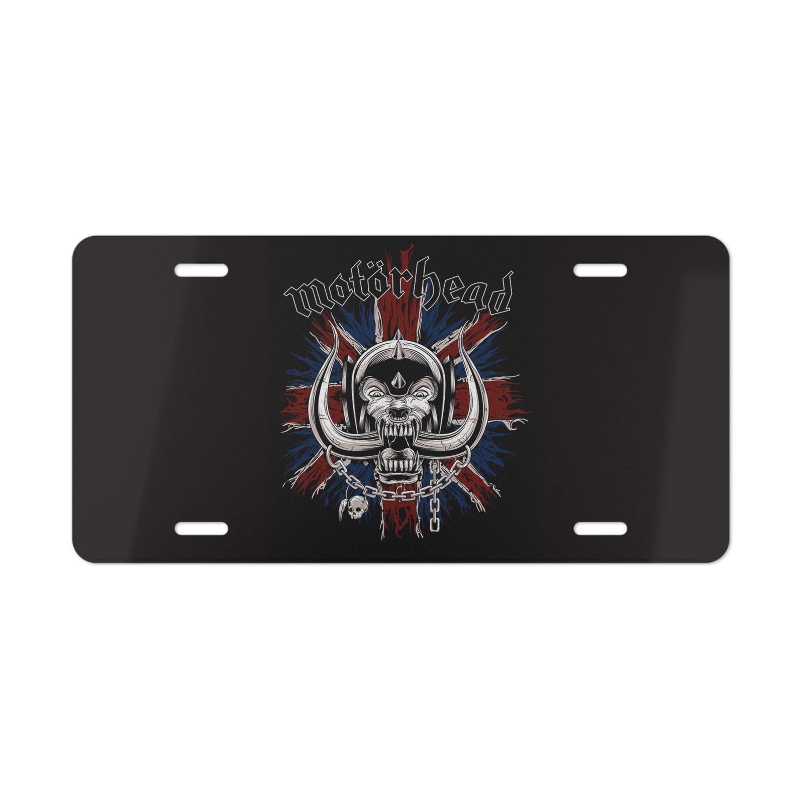 MotorHead, Vanity Plate | Metal License Tag, Automotive Rock n Roll