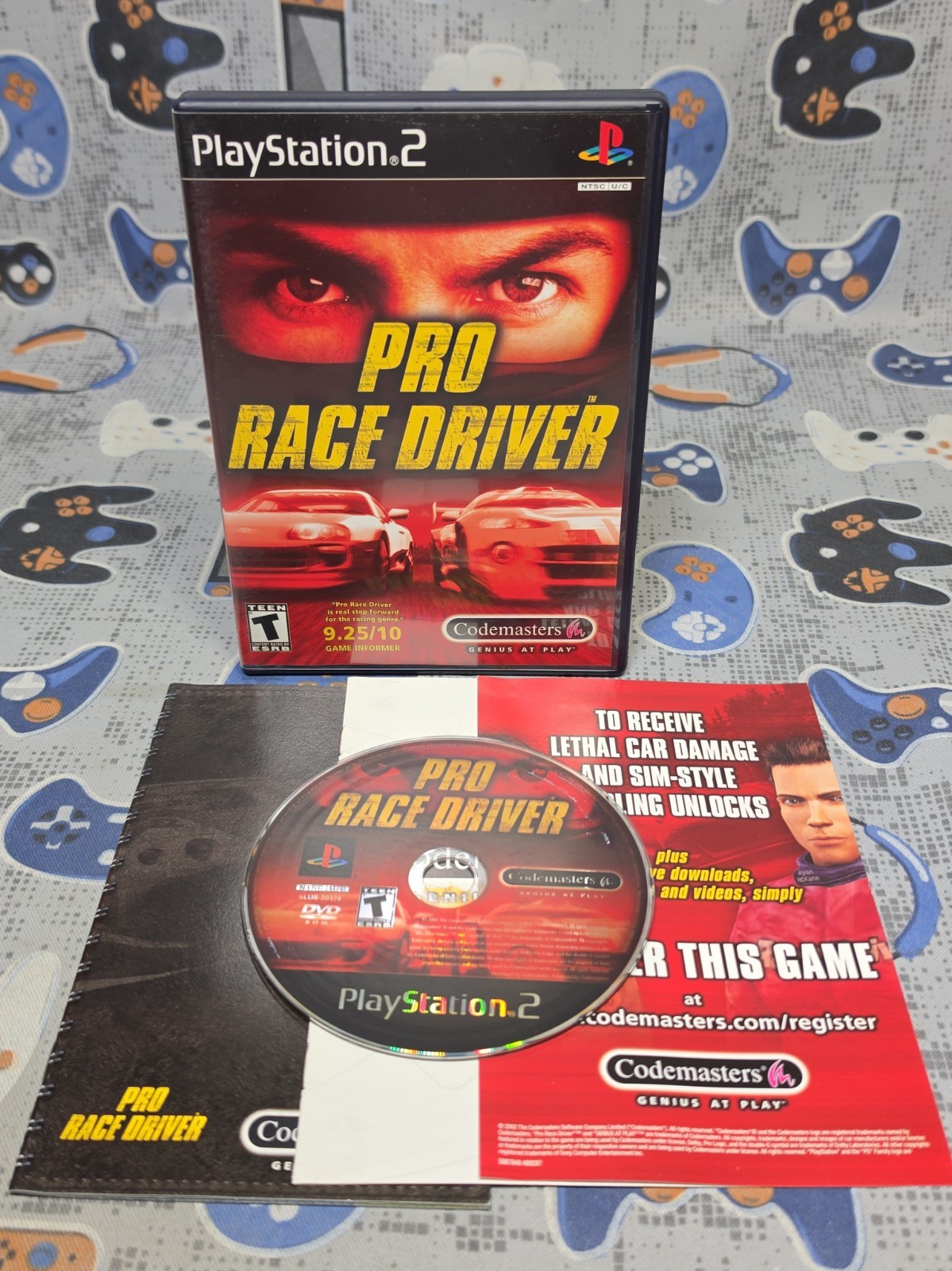 Pro Race Driver (PS2 PlayStation 2) CLEANED & TESTED CIB EXCELLENT 