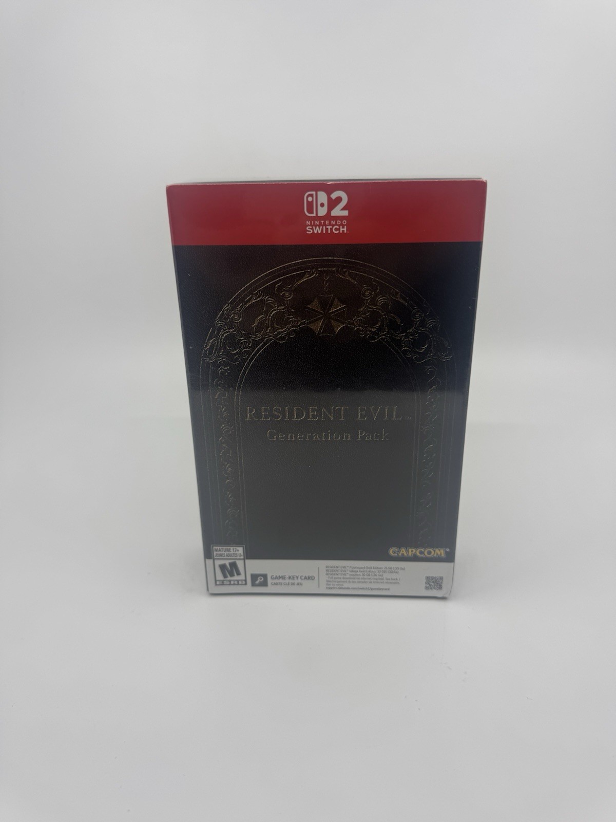 Resident Evil Generation Pack  SWITCH 2 Game Key Card *Sealed* *Flaws*