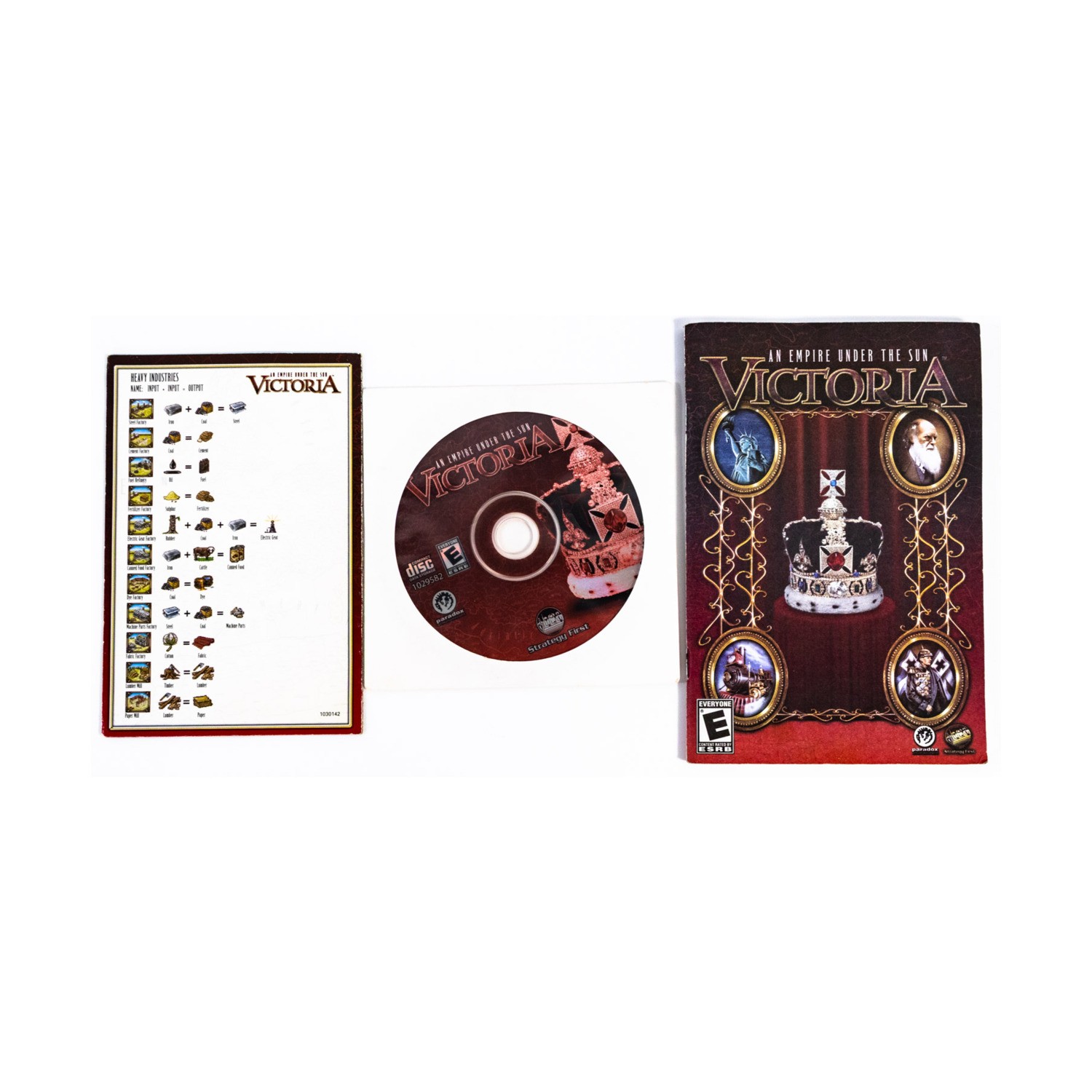 Paradox Computer Game Victoria - An Empire Under the Sun VG+/EX