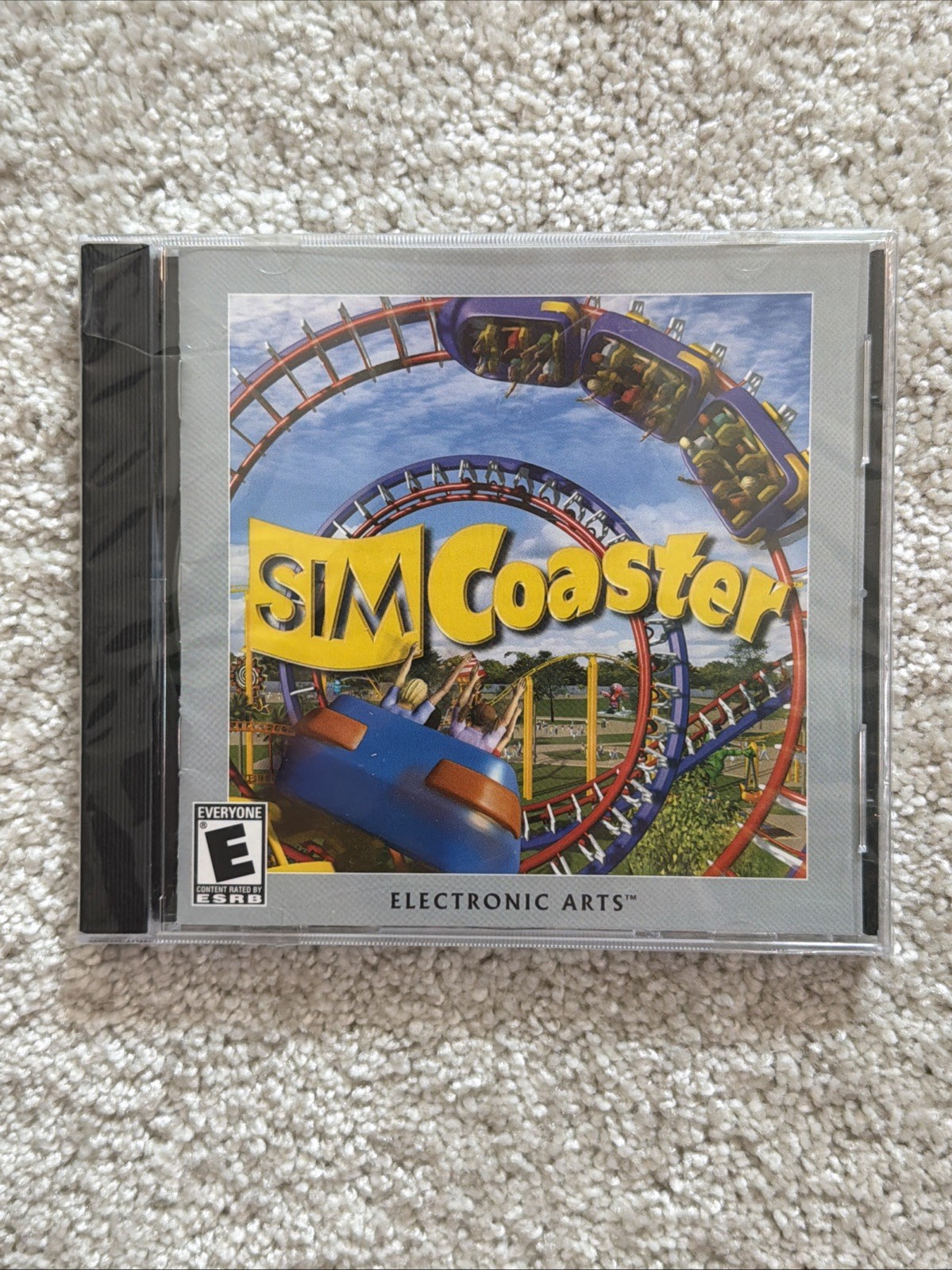 NEW SEALED Sim Coaster (PC, 2000) Original Computer Game Big Box