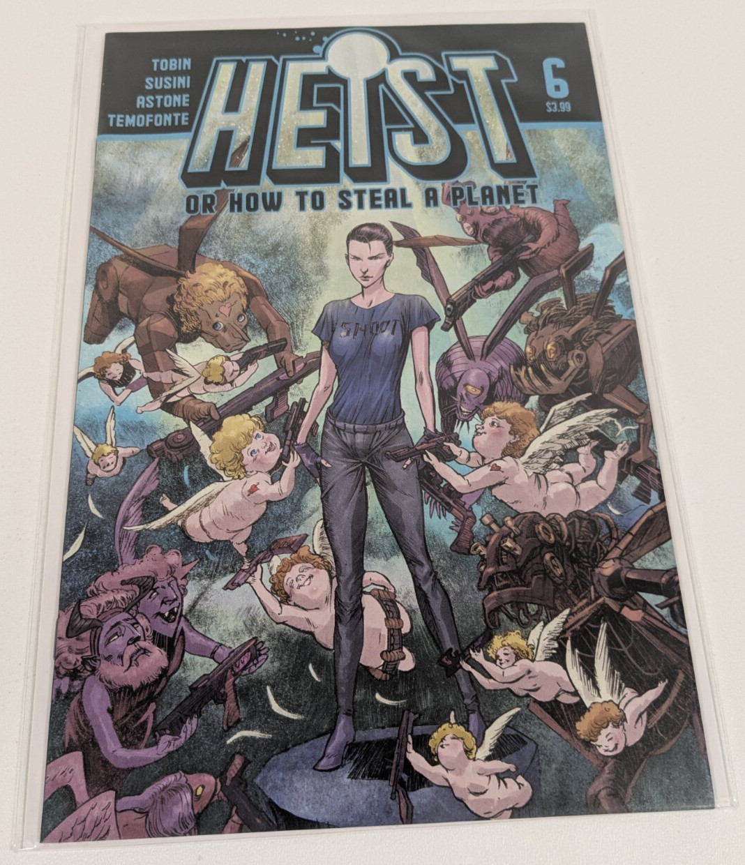 Heist or How to Steal a Planet #6 Tobin Susini Astone Temofonte Bag & Board